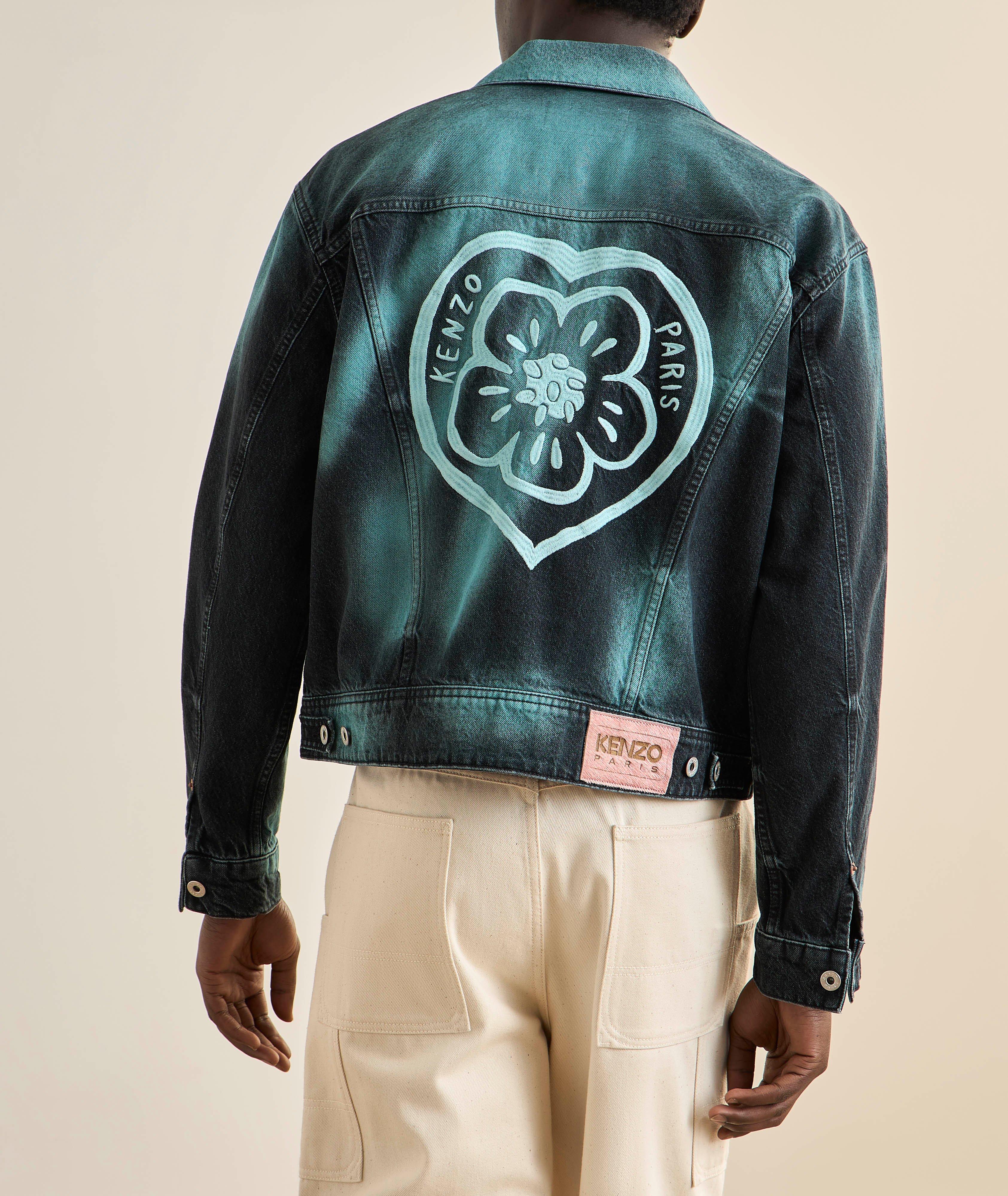 Veste denim surteint Boke Heart image 3