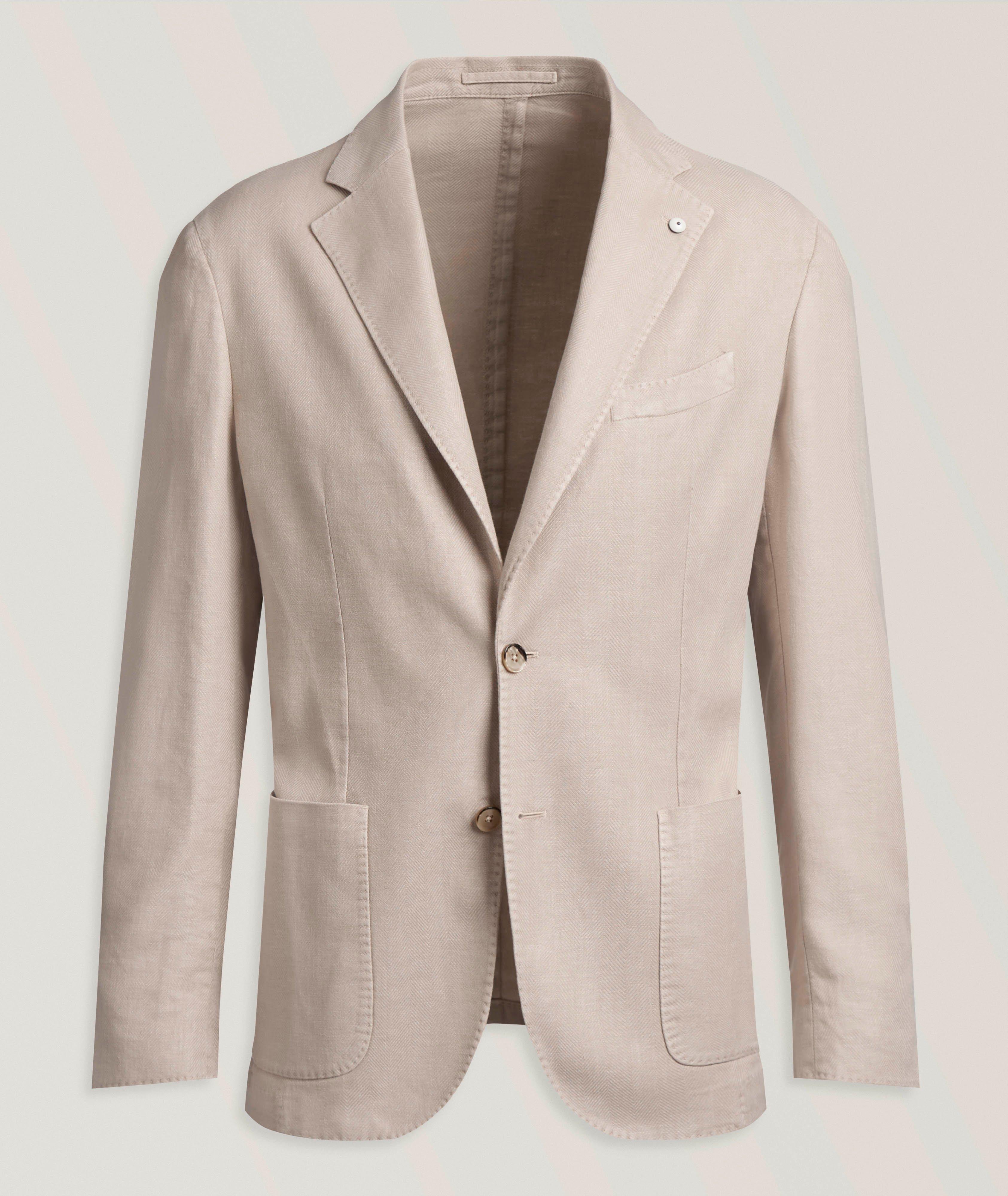 blazer homme rétro vintage tweed blazer à chevrons régulier grande