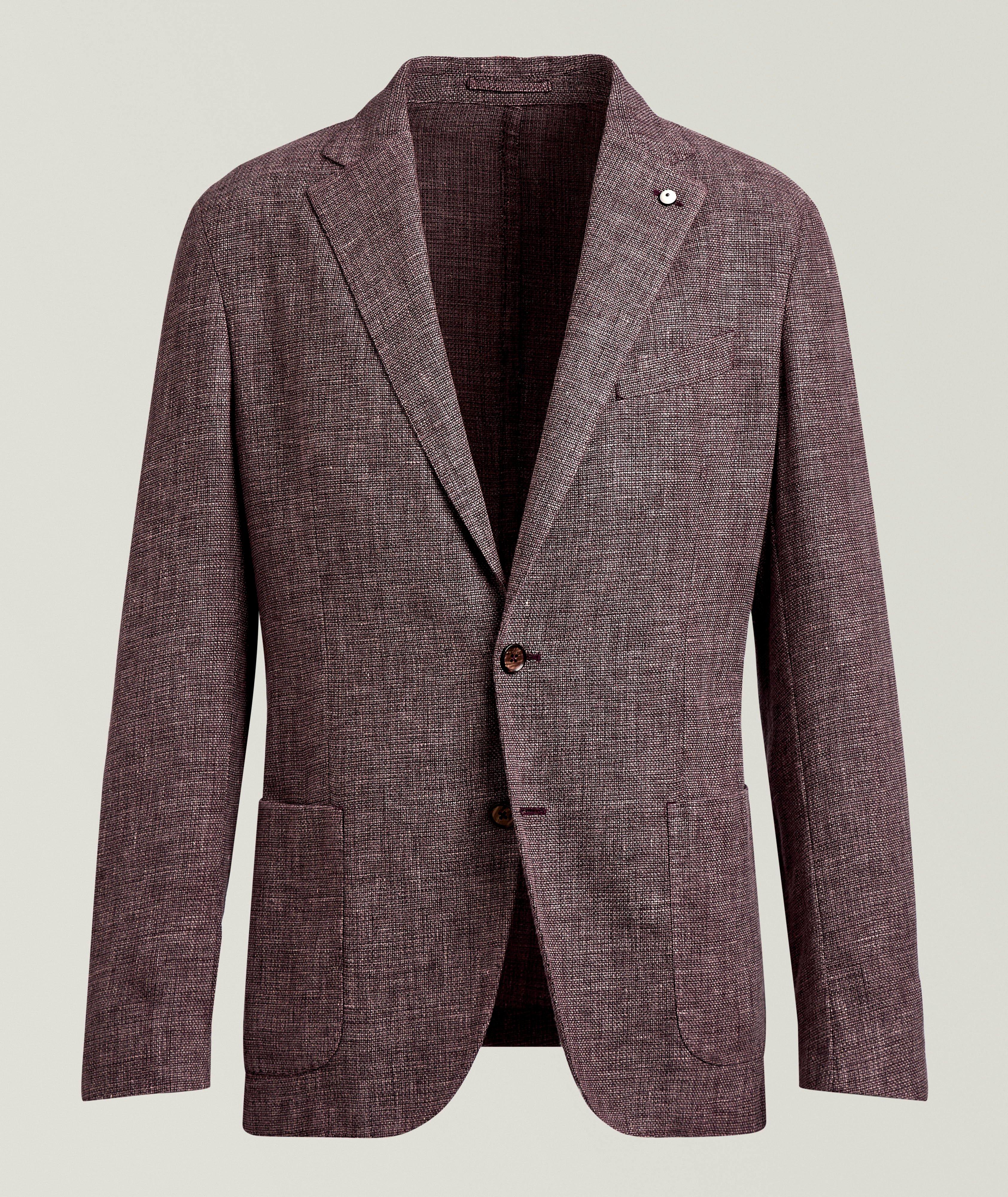 Mélange Wool-Blend Sport Jacket image 0