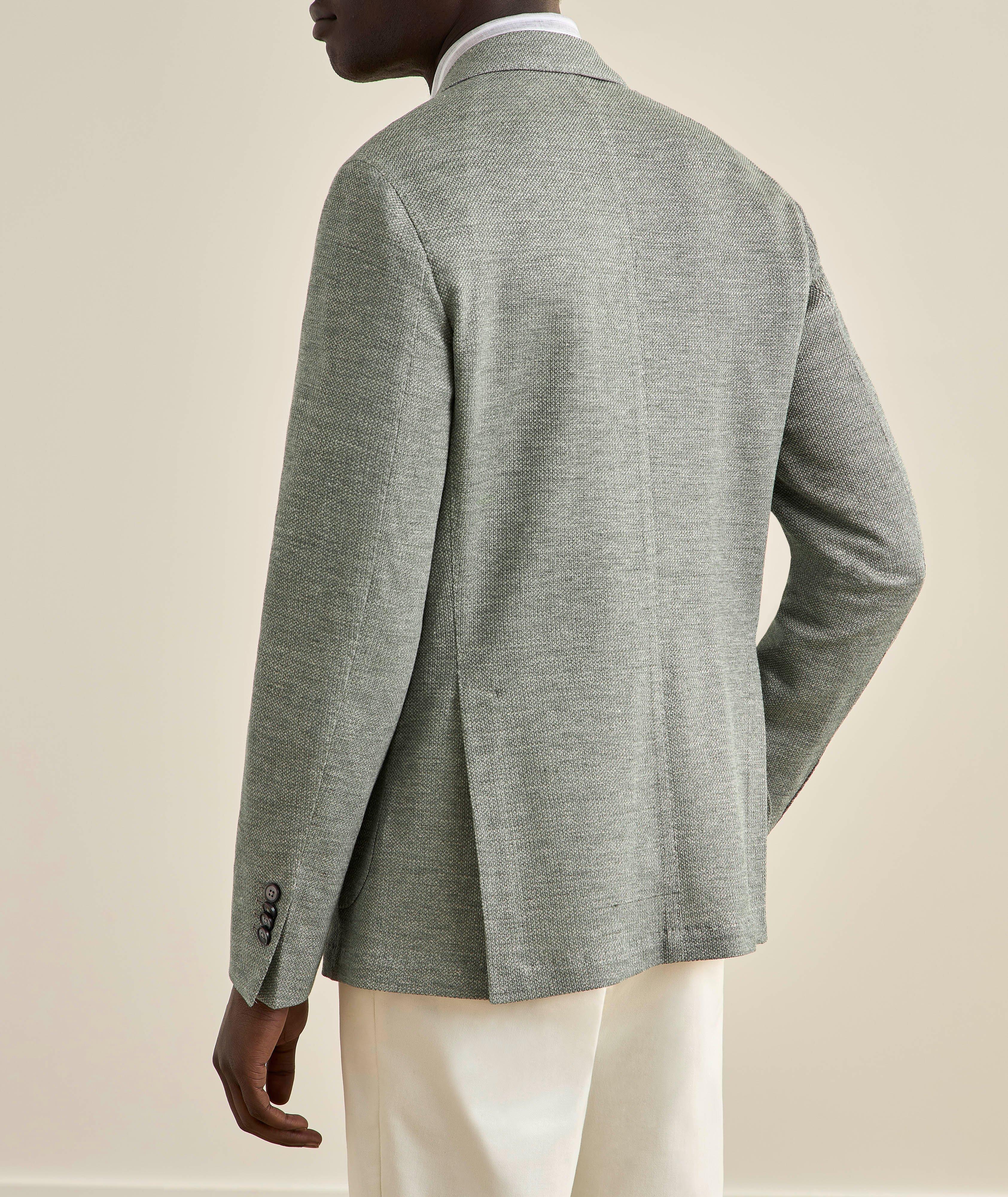 Mélange Linen-Cotton Sport Jacket image 1