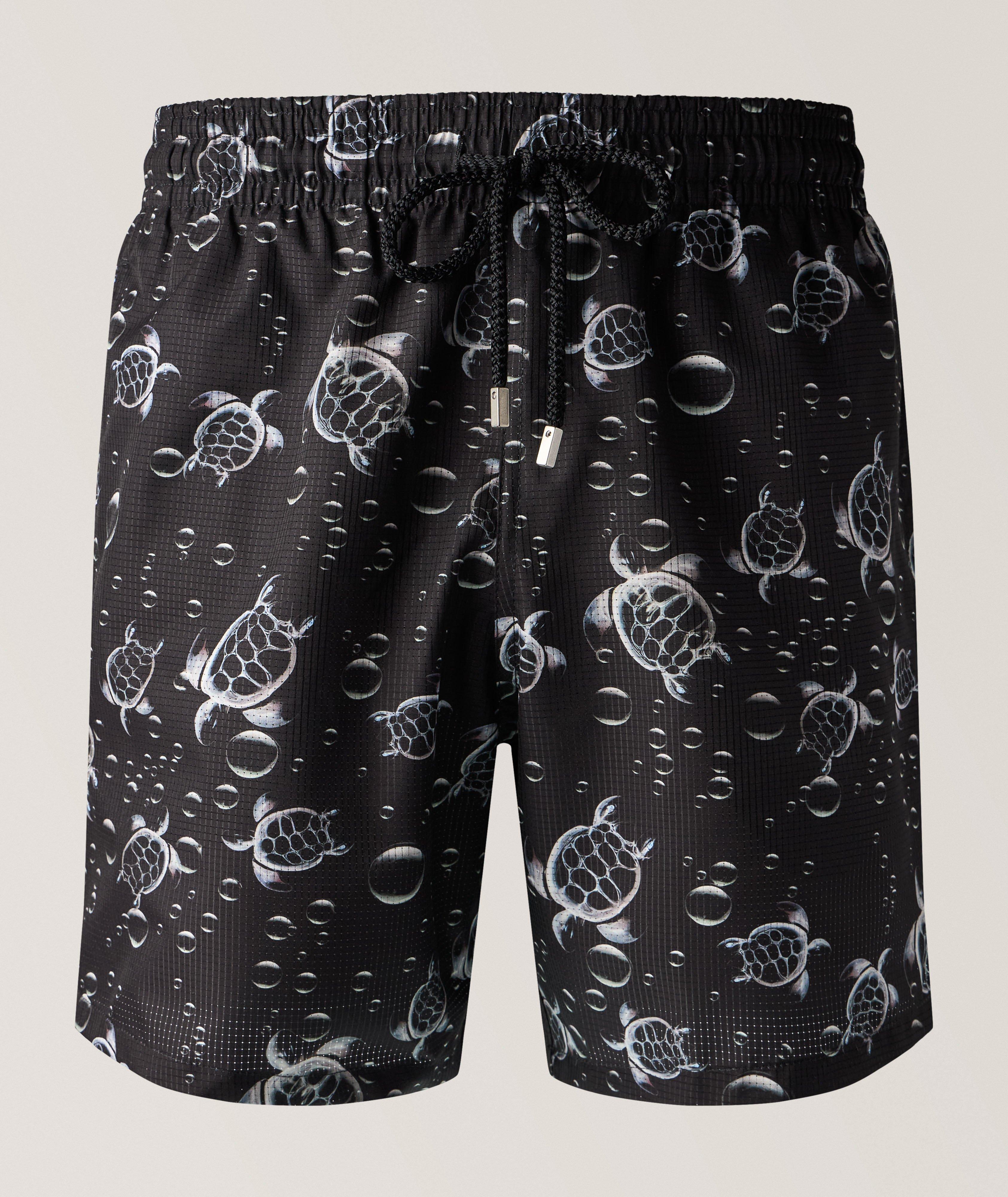 Vilebrequin Short de bain tortue floquée