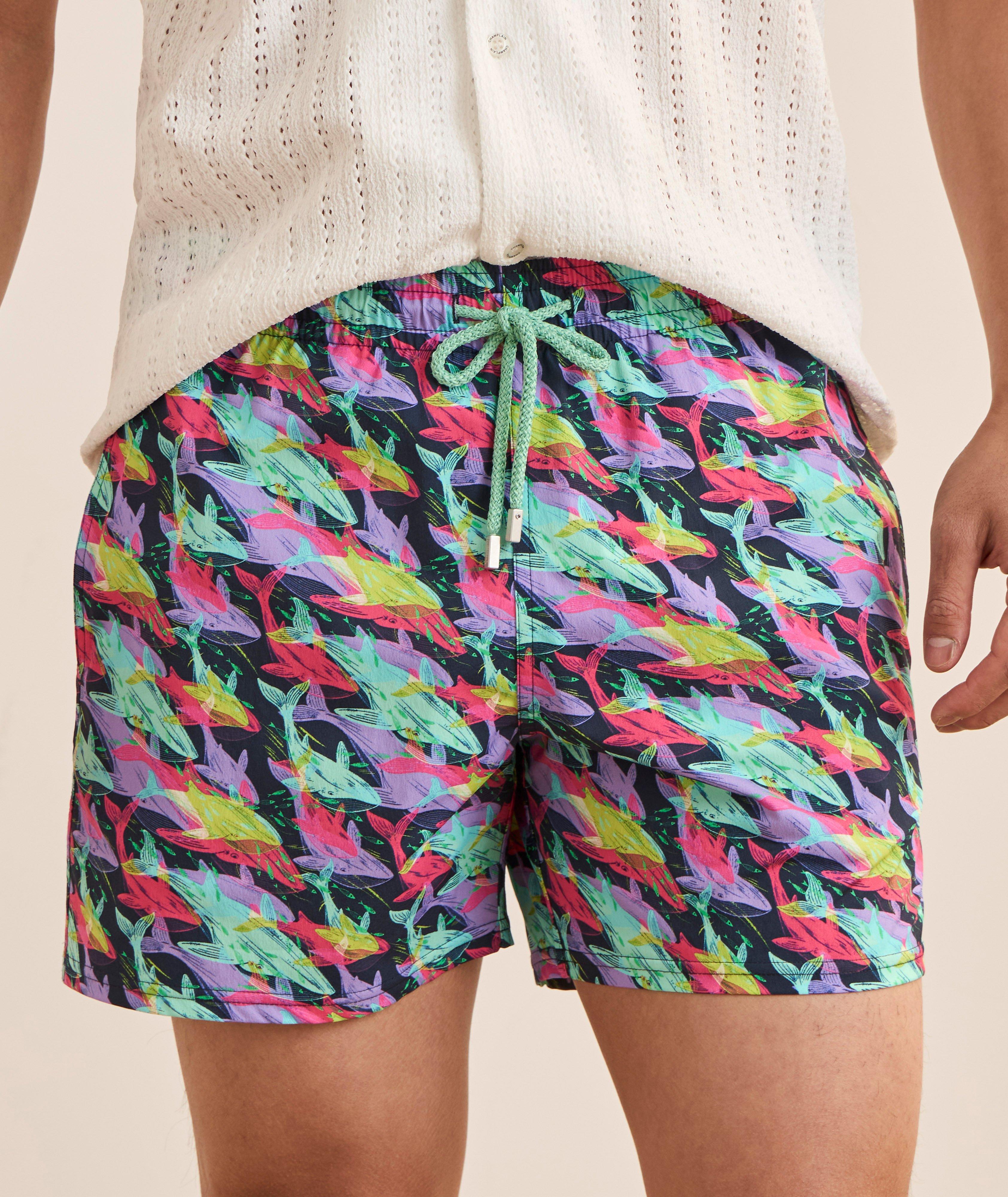 Multicolour Whale Swim Shorts image 1