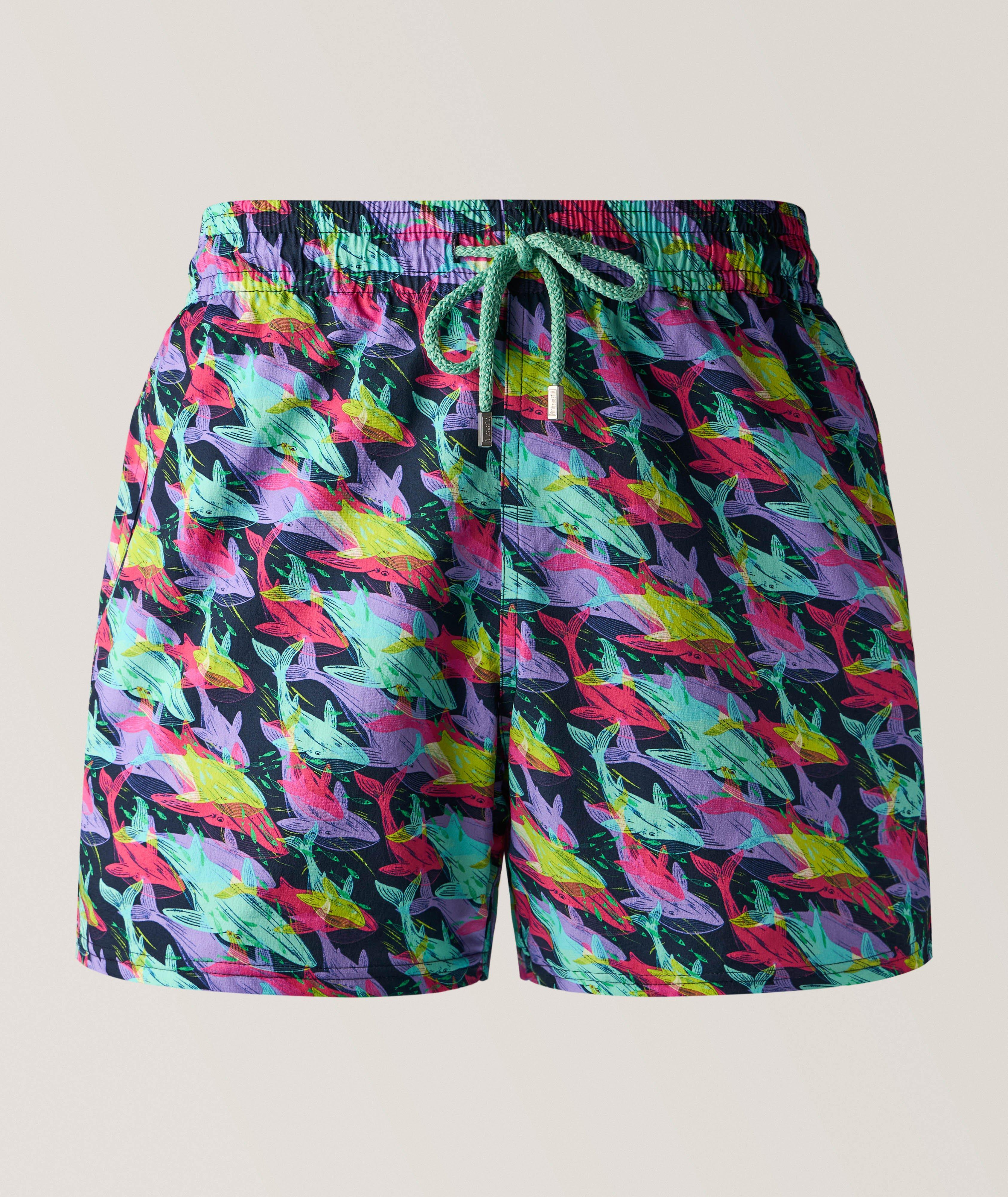 Multicolour Whale Swim Shorts image 0