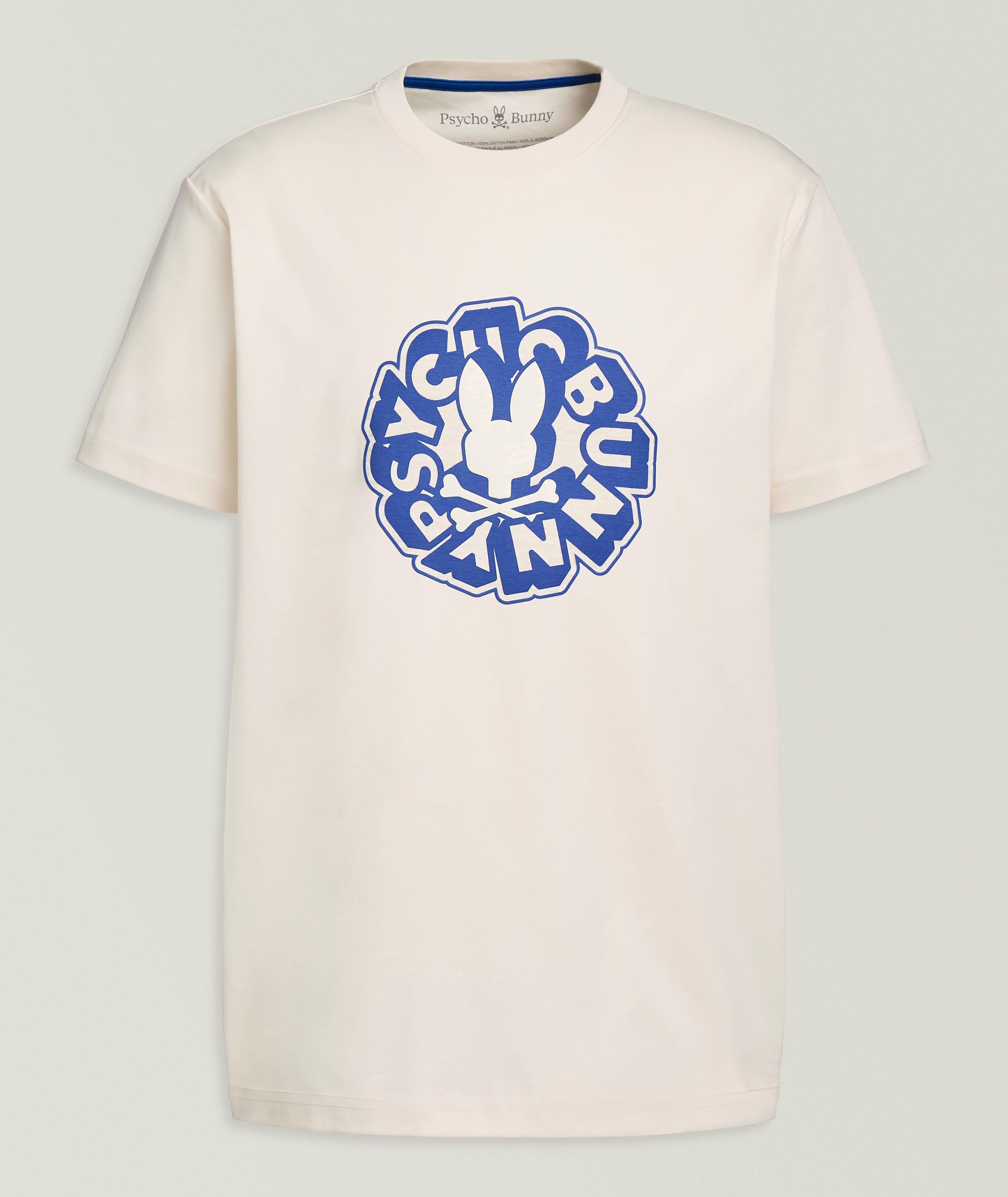 Psycho Bunny Toby Logo Pima Cotton T-Shirt
