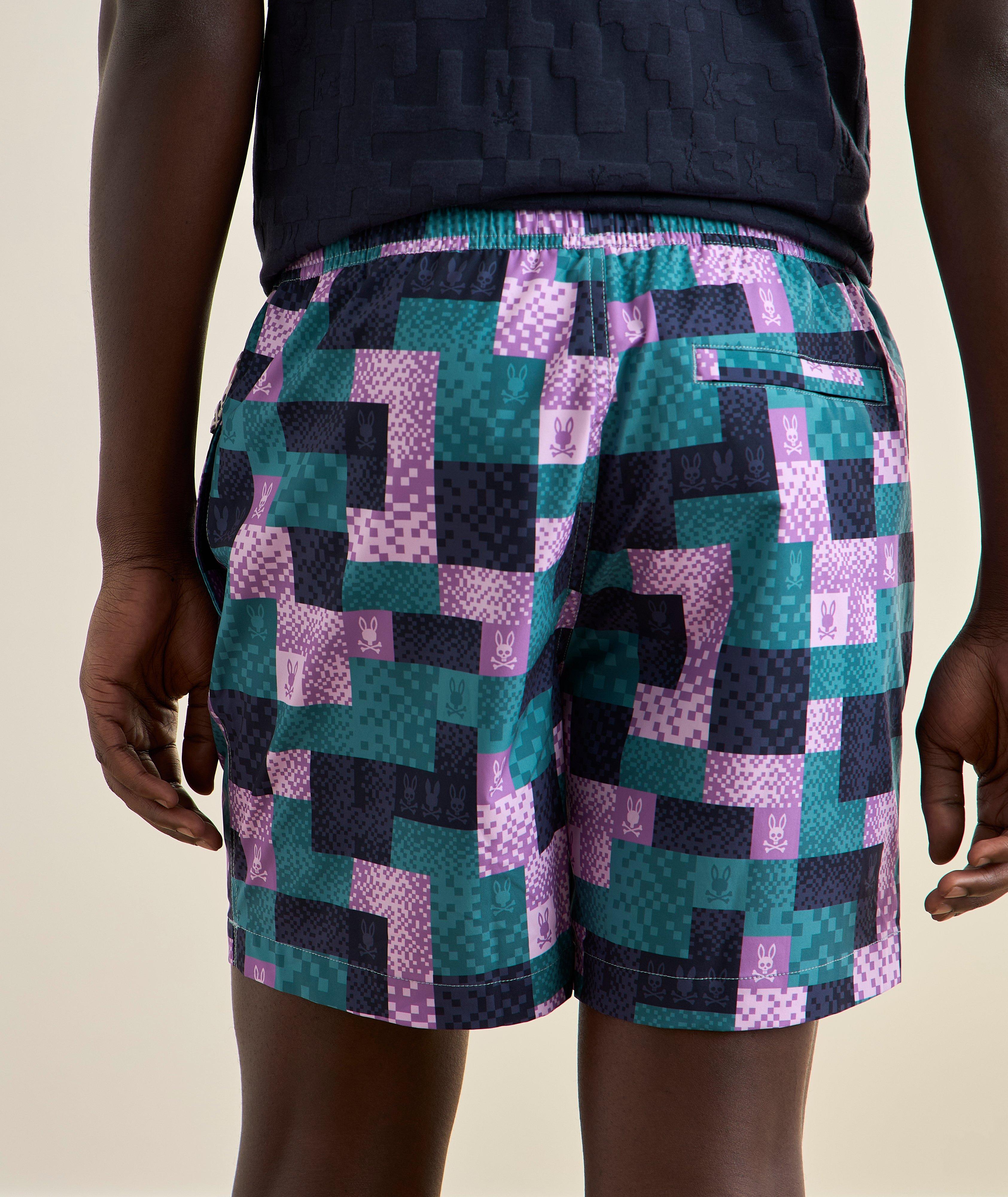 Square Logo-Print Swim Shorts image 2