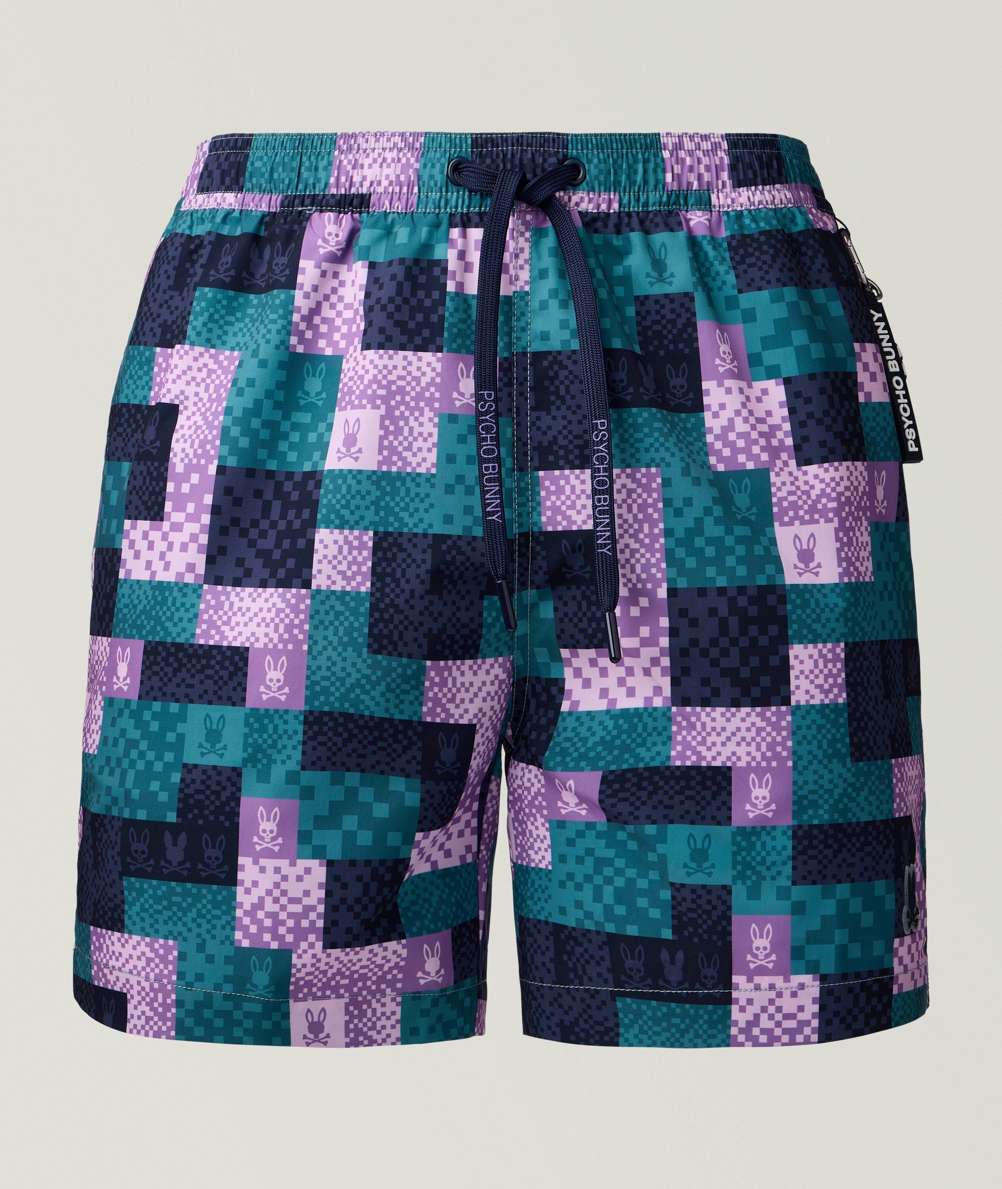 Square Logo-Print Swim Shorts image 0