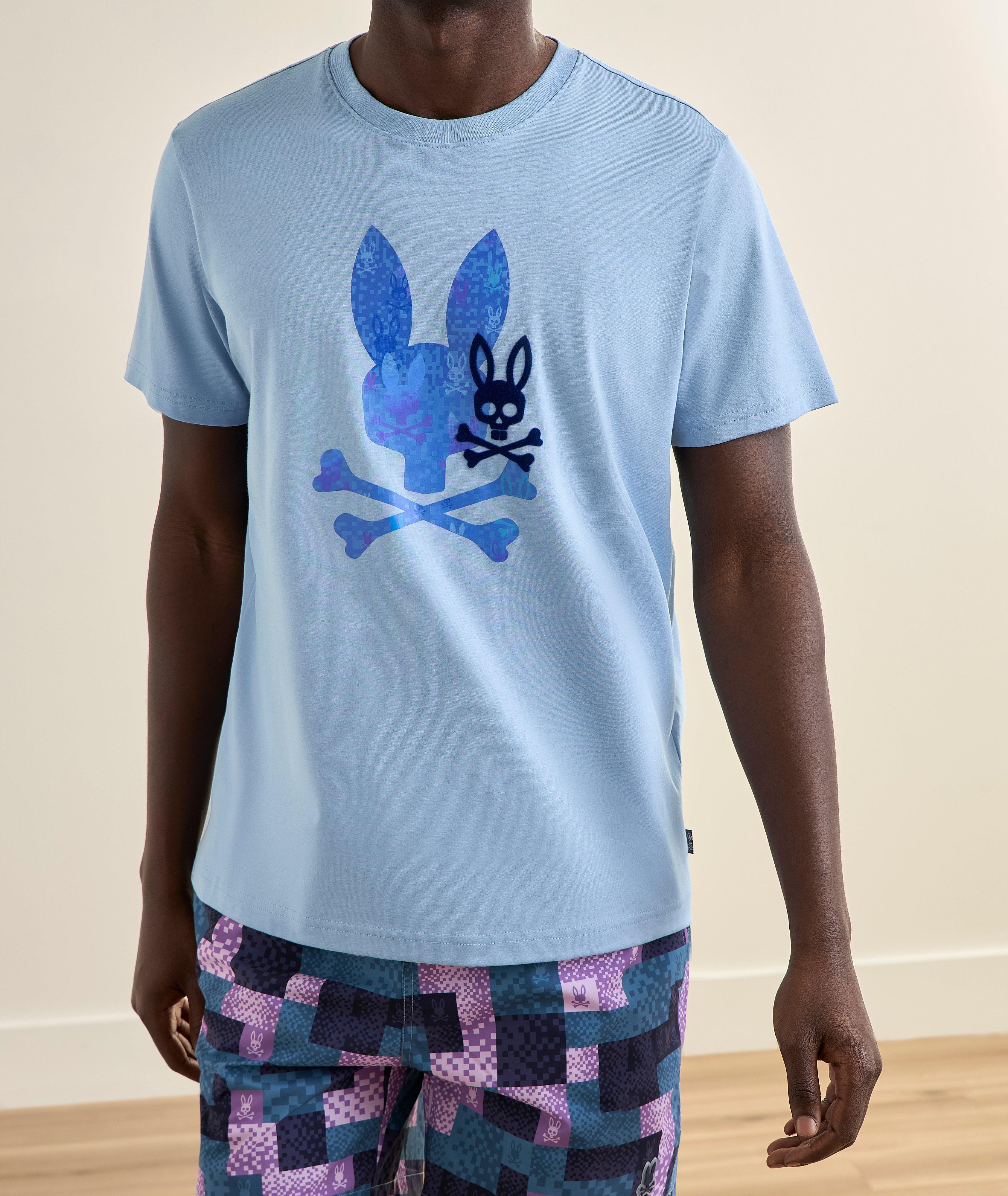 Graphic Bunny Pima Cotton T-Shirt image 1