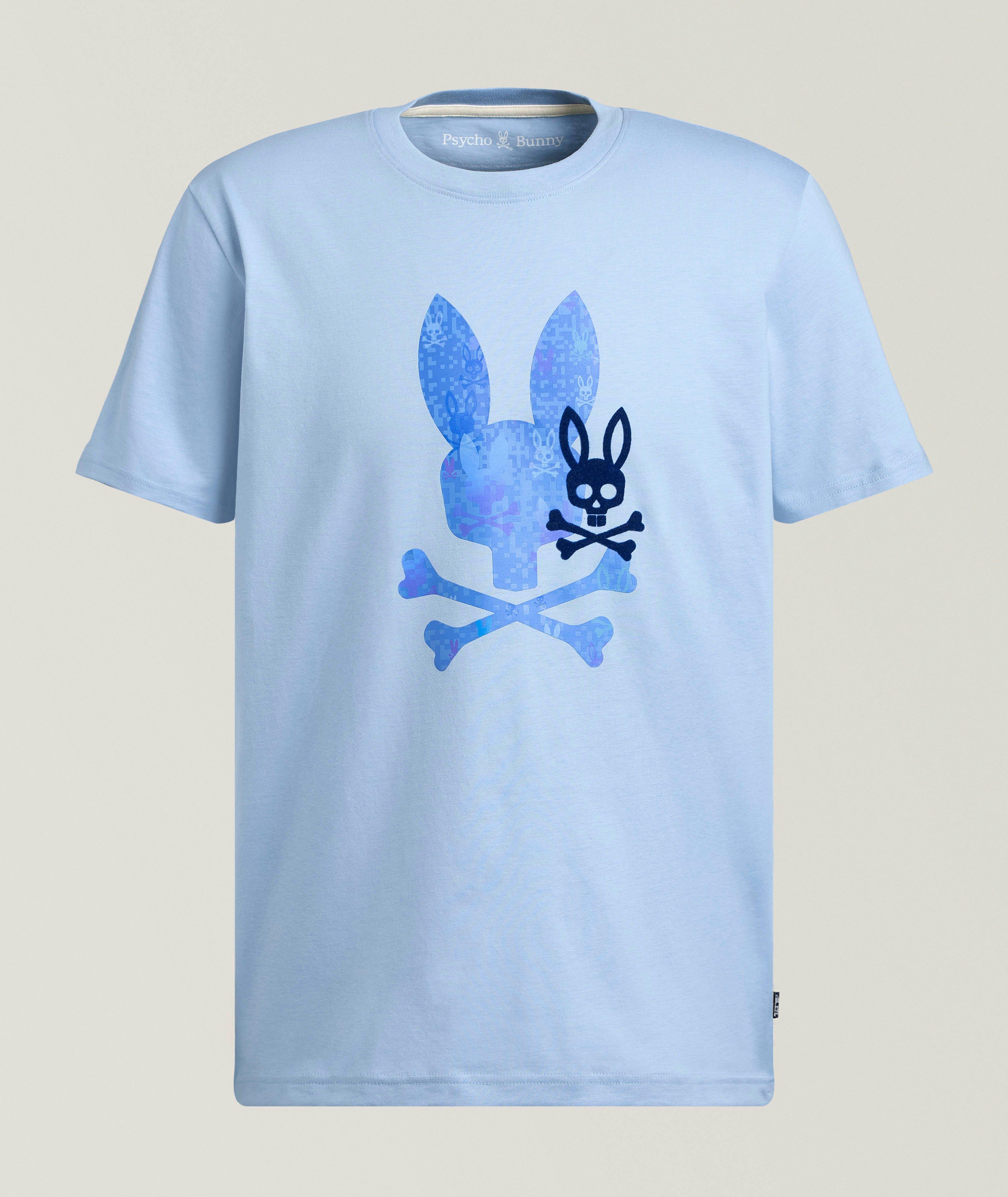 Graphic Bunny Pima Cotton T-Shirt image 0