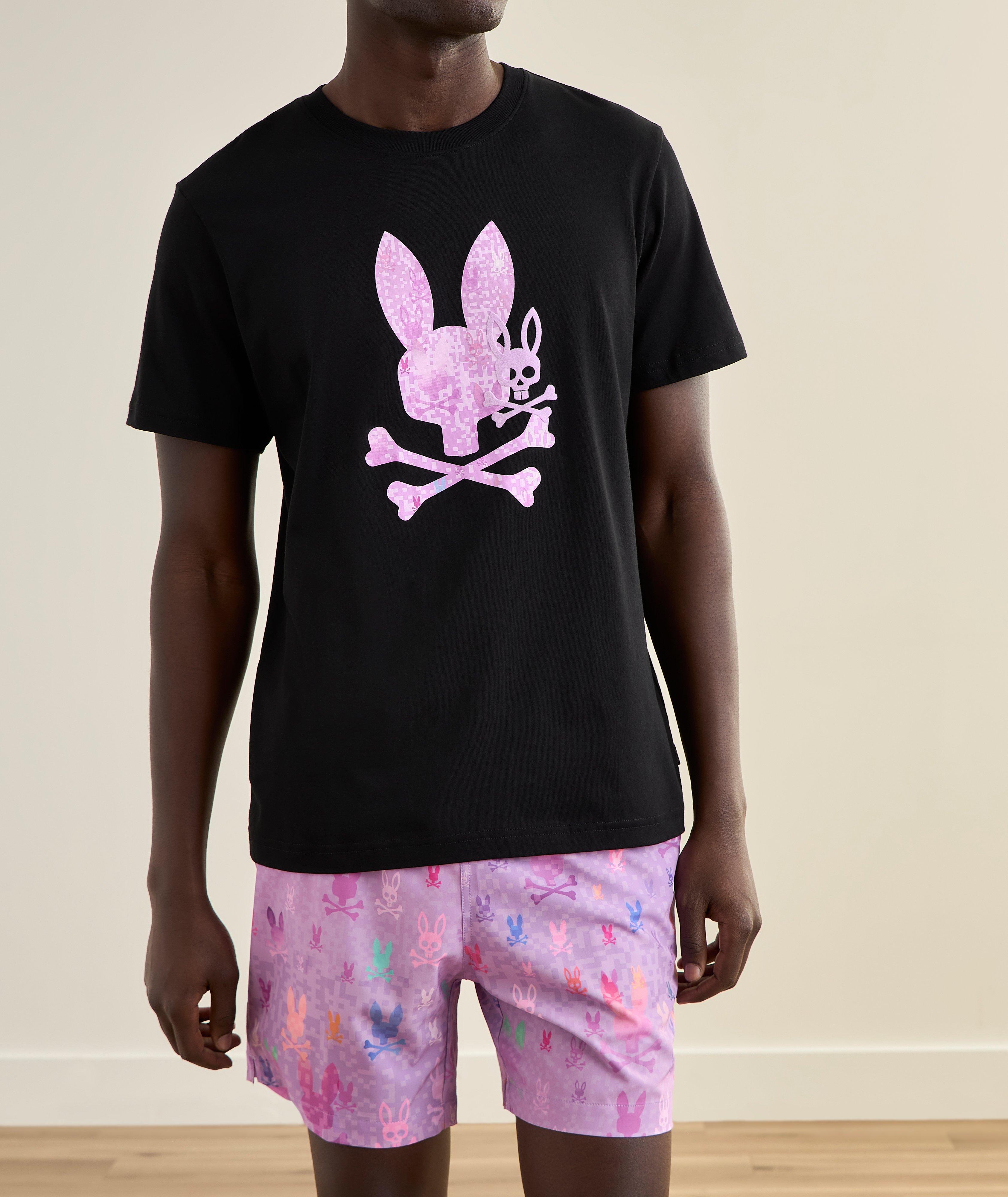 Graphic Bunny Pima Cotton T-Shirt image 1