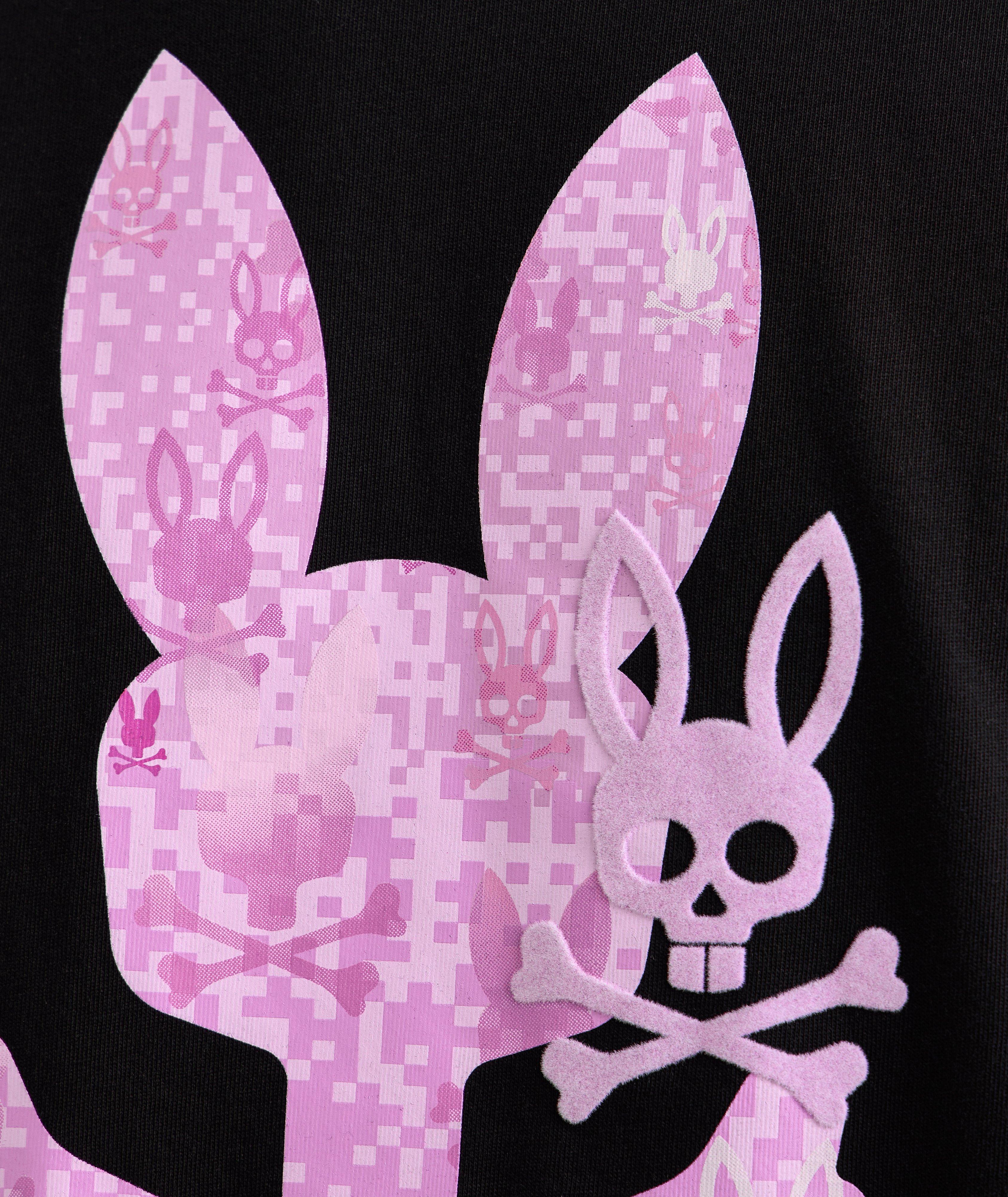 Graphic Bunny Pima Cotton T-Shirt image 3