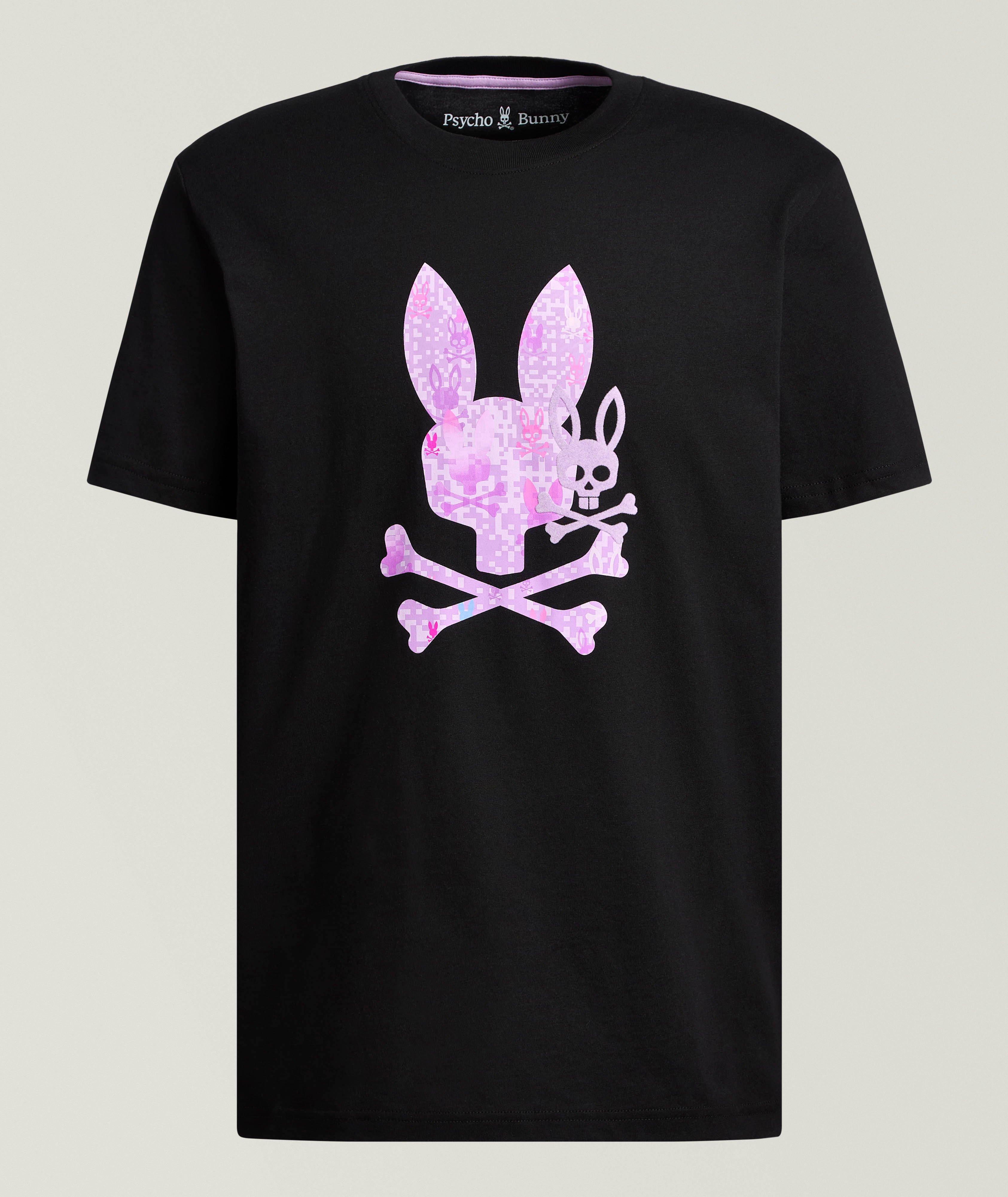 Graphic Bunny Pima Cotton T-Shirt image 0