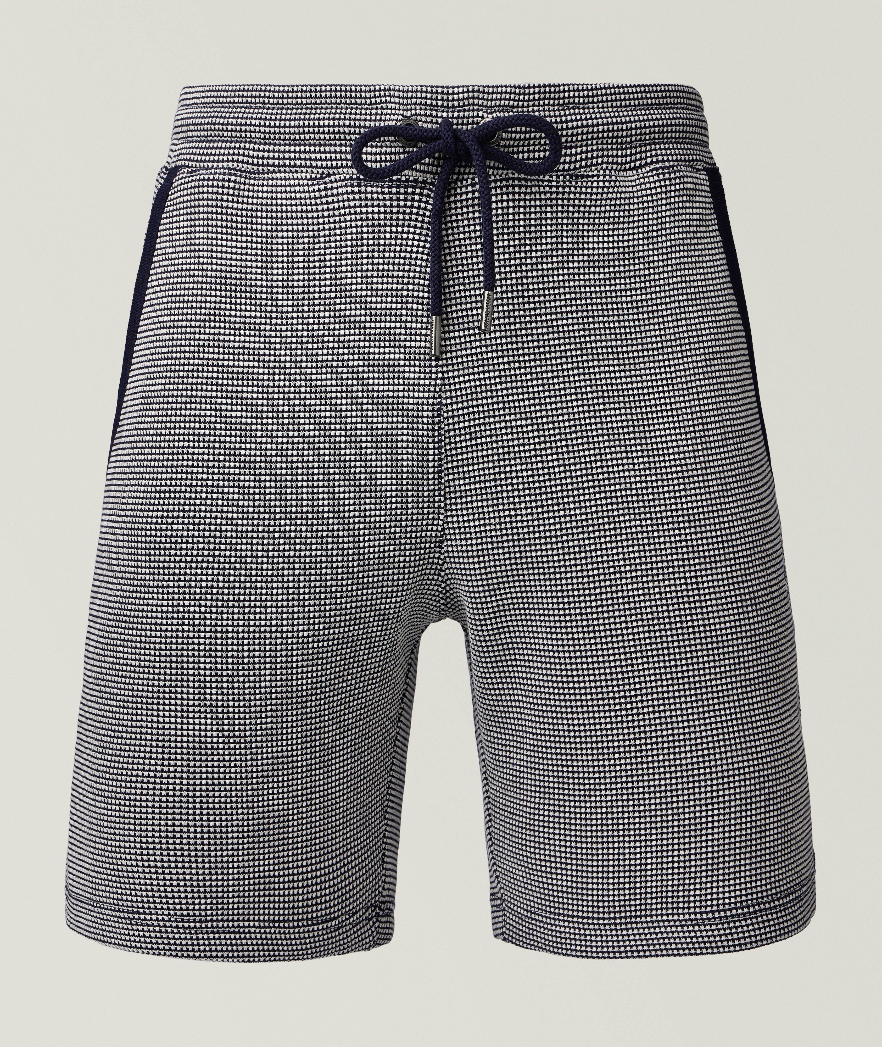 Psycho Bunny Waffle-Knit Cotton Shorts