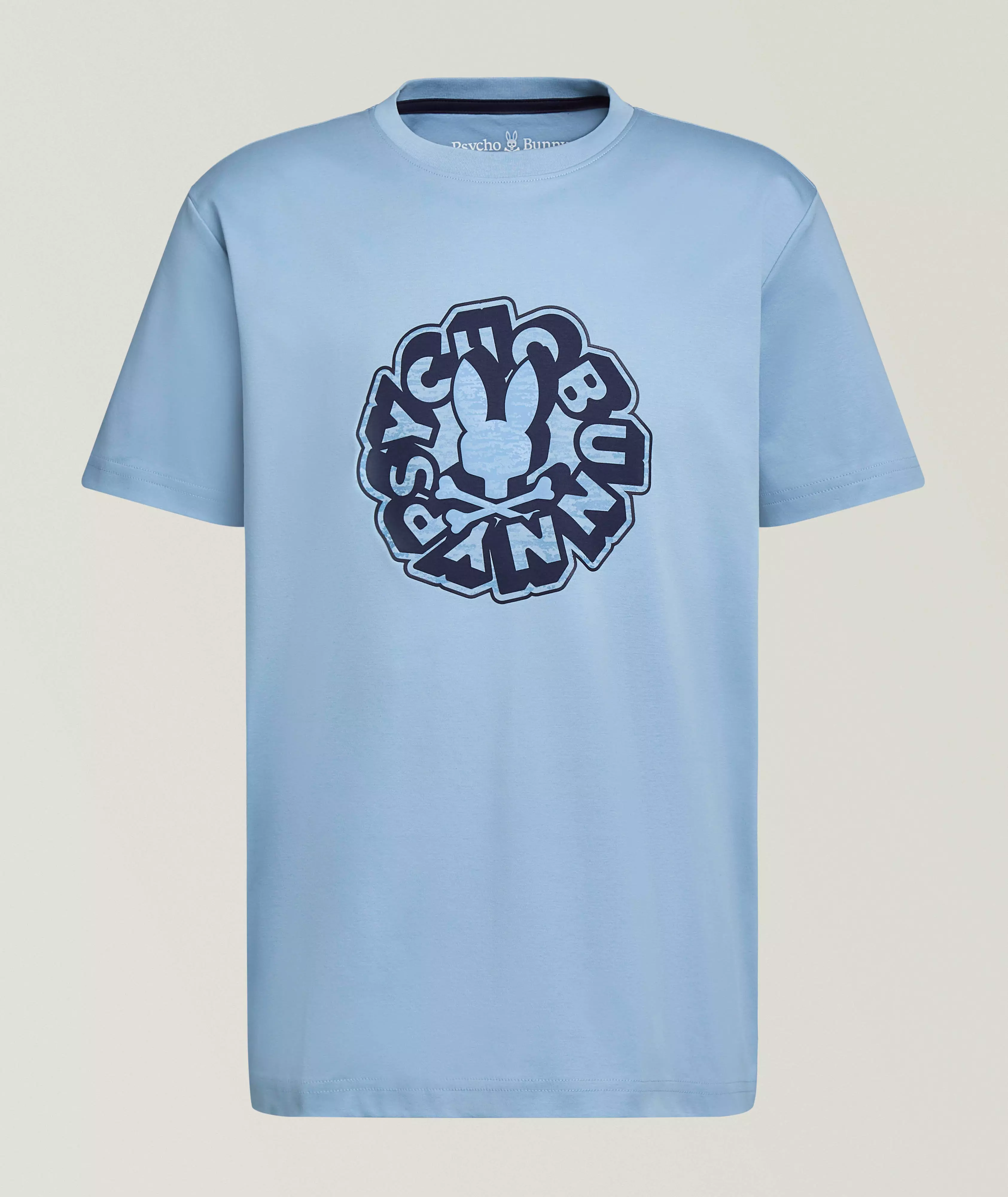 Psycho Bunny Toby Logo Pima Cotton T-Shirt