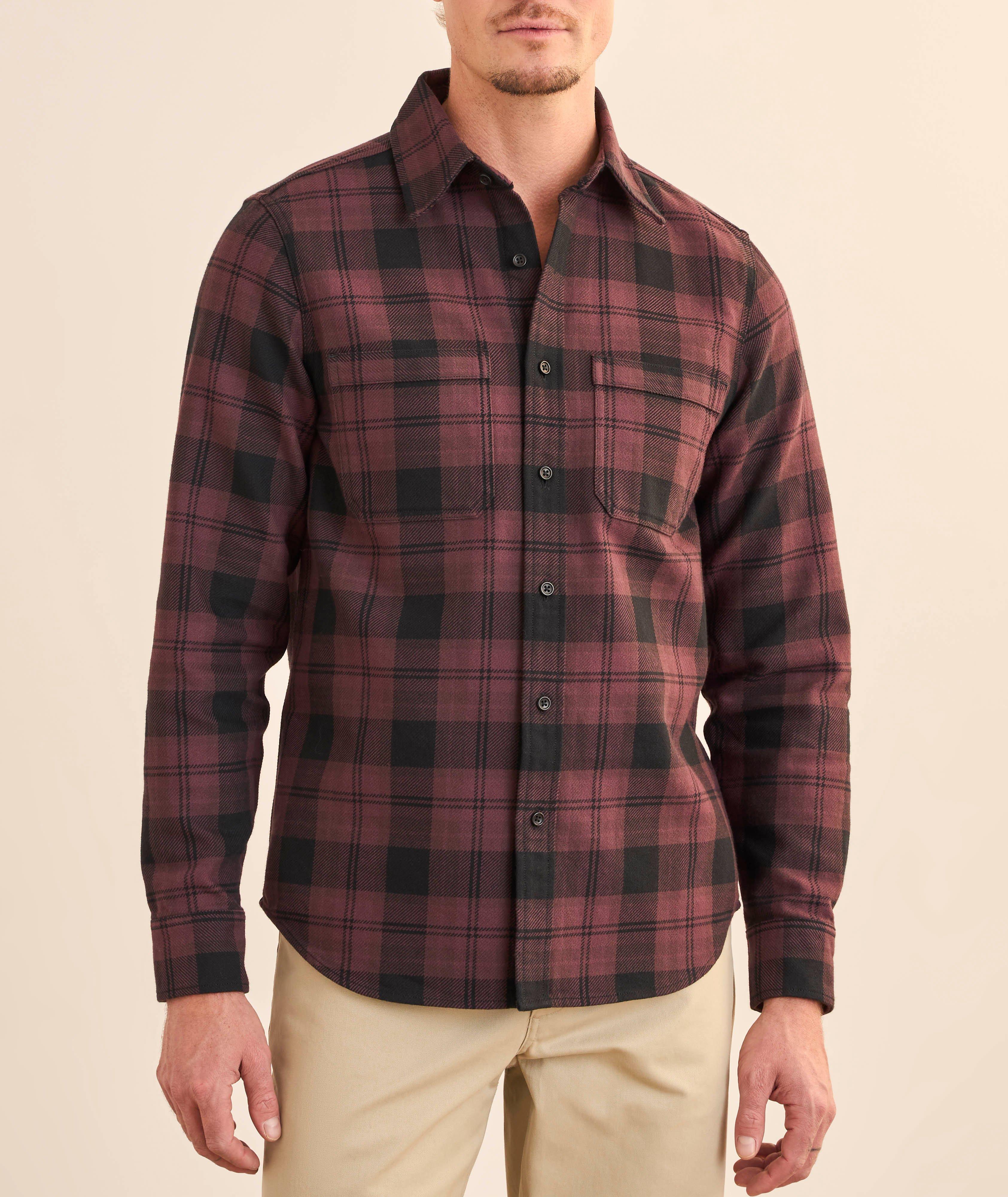 Chemise coton à carreaux Union image 1