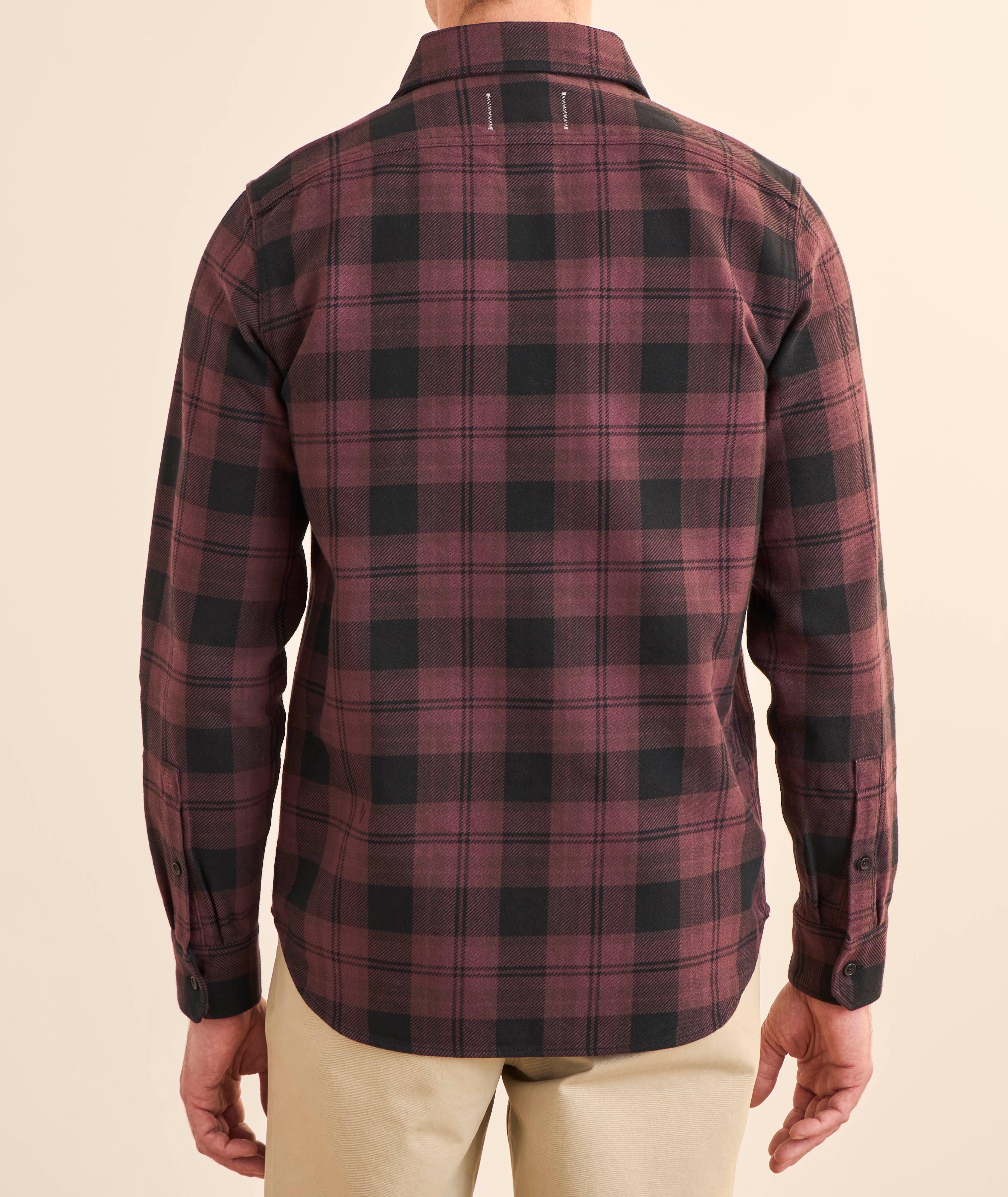 Chemise coton à carreaux Union image 2