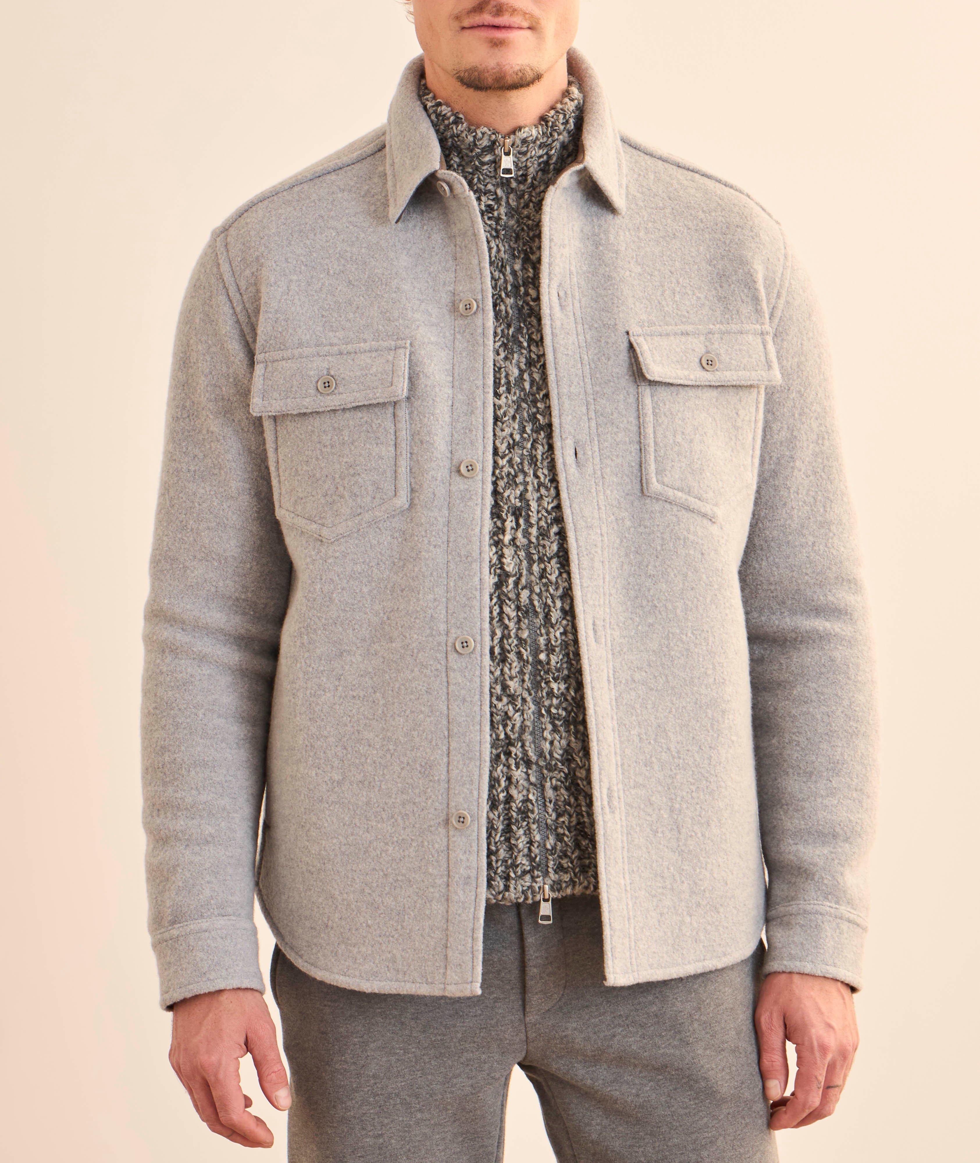 Surchemise Warden laine bouillie image 1