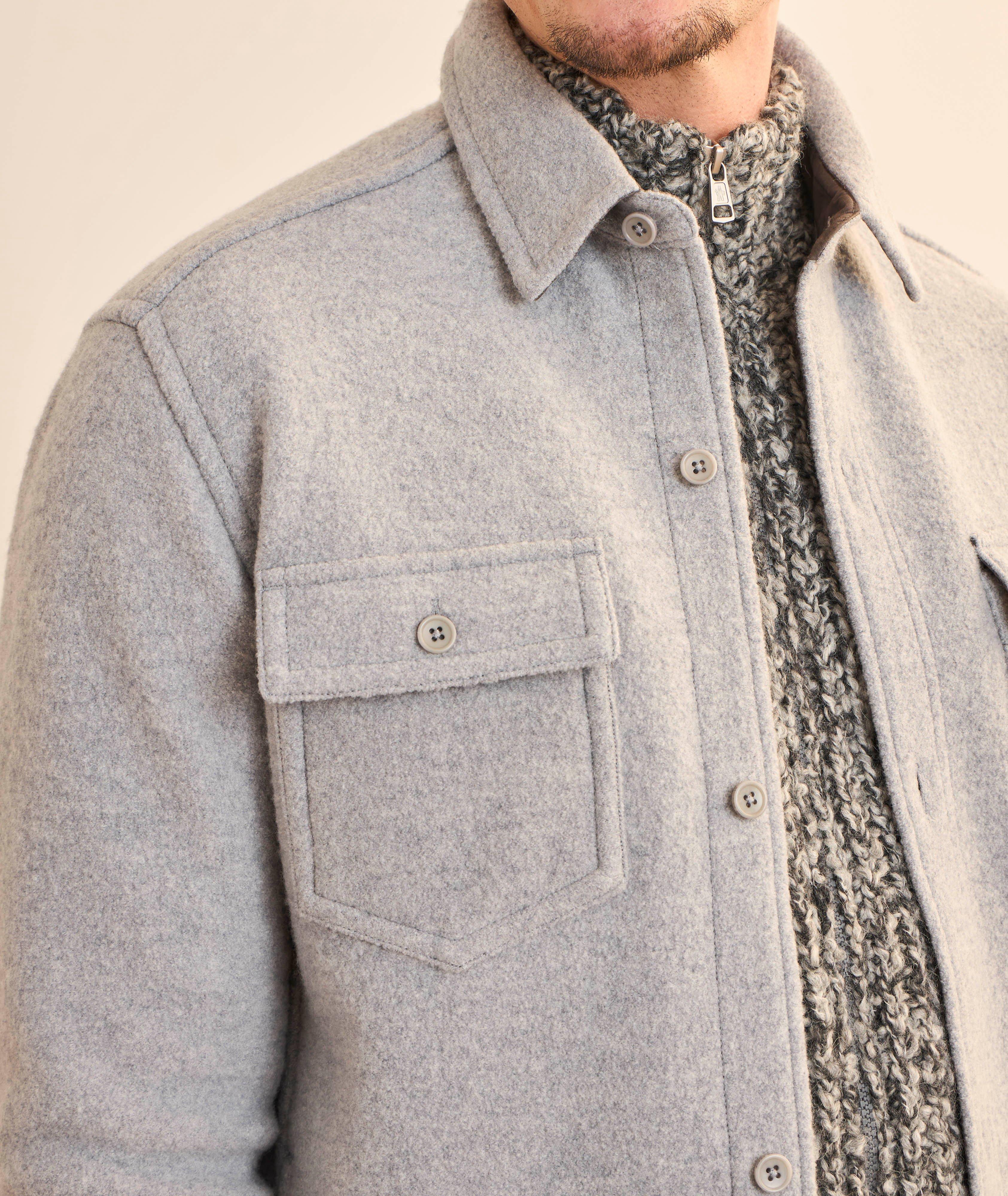 Surchemise Warden laine bouillie image 3