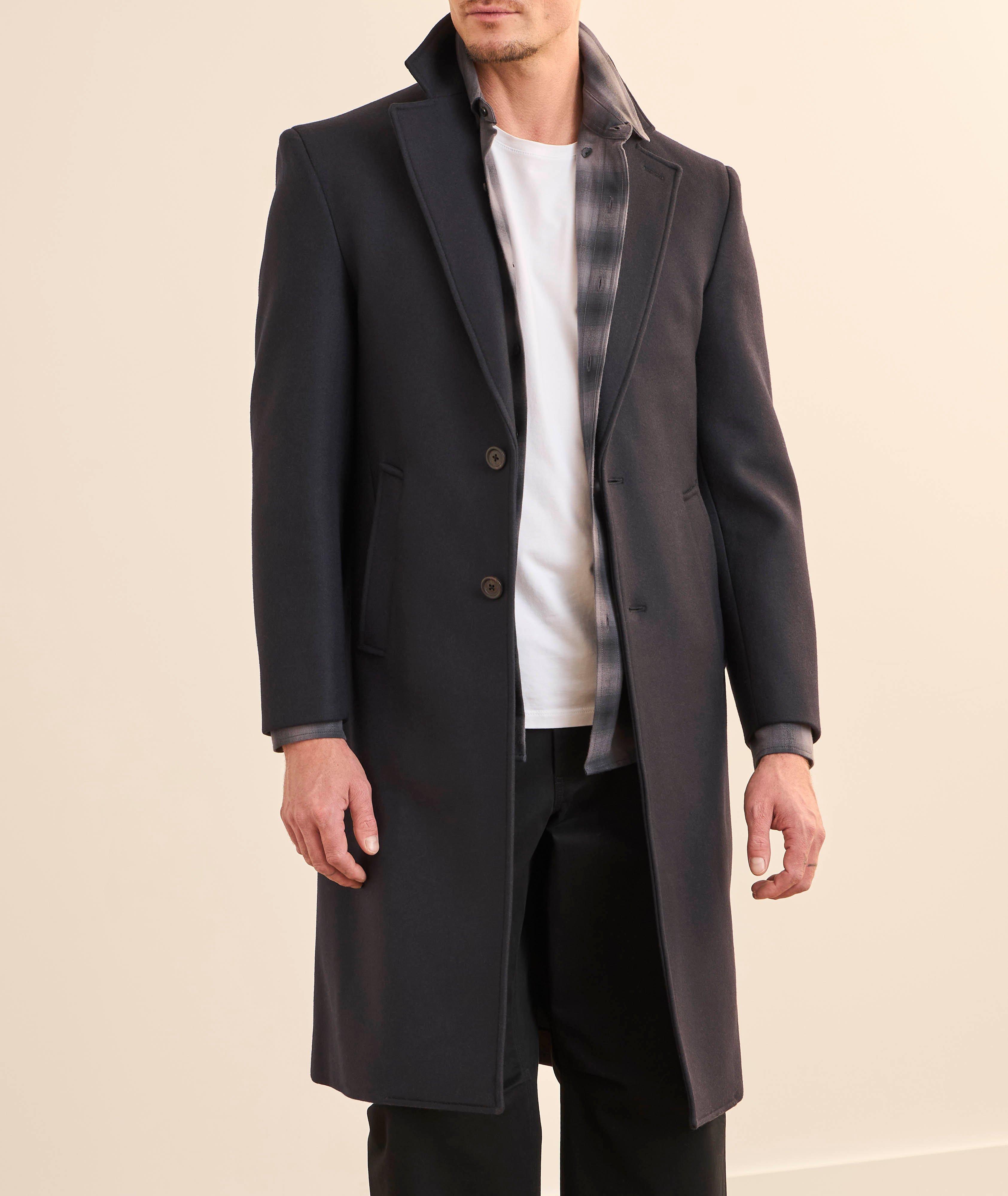 Maestro Virgin Wool-Cashmere Overcoat image 1