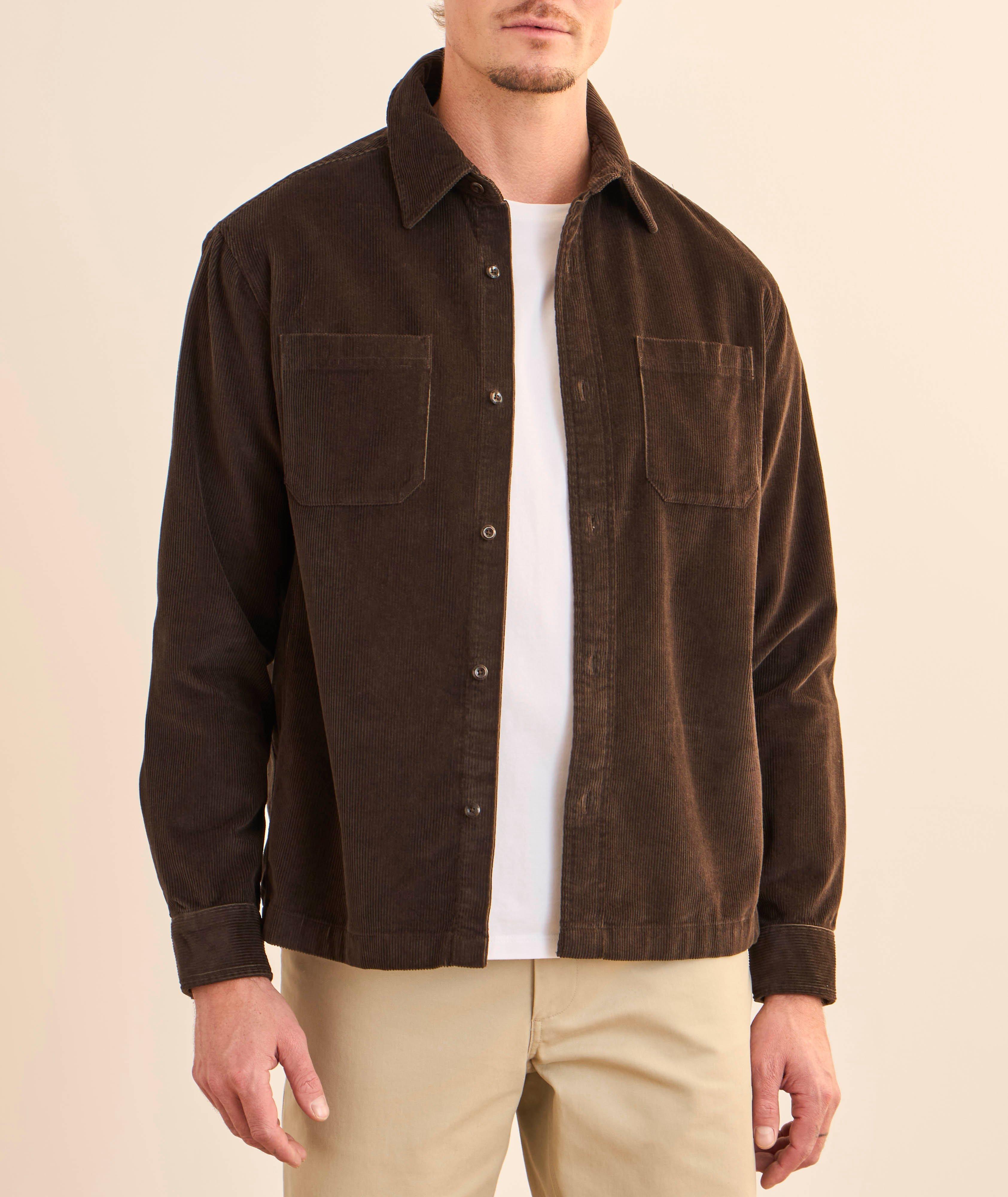 Surchemise Campus velours côtelé coton image 1