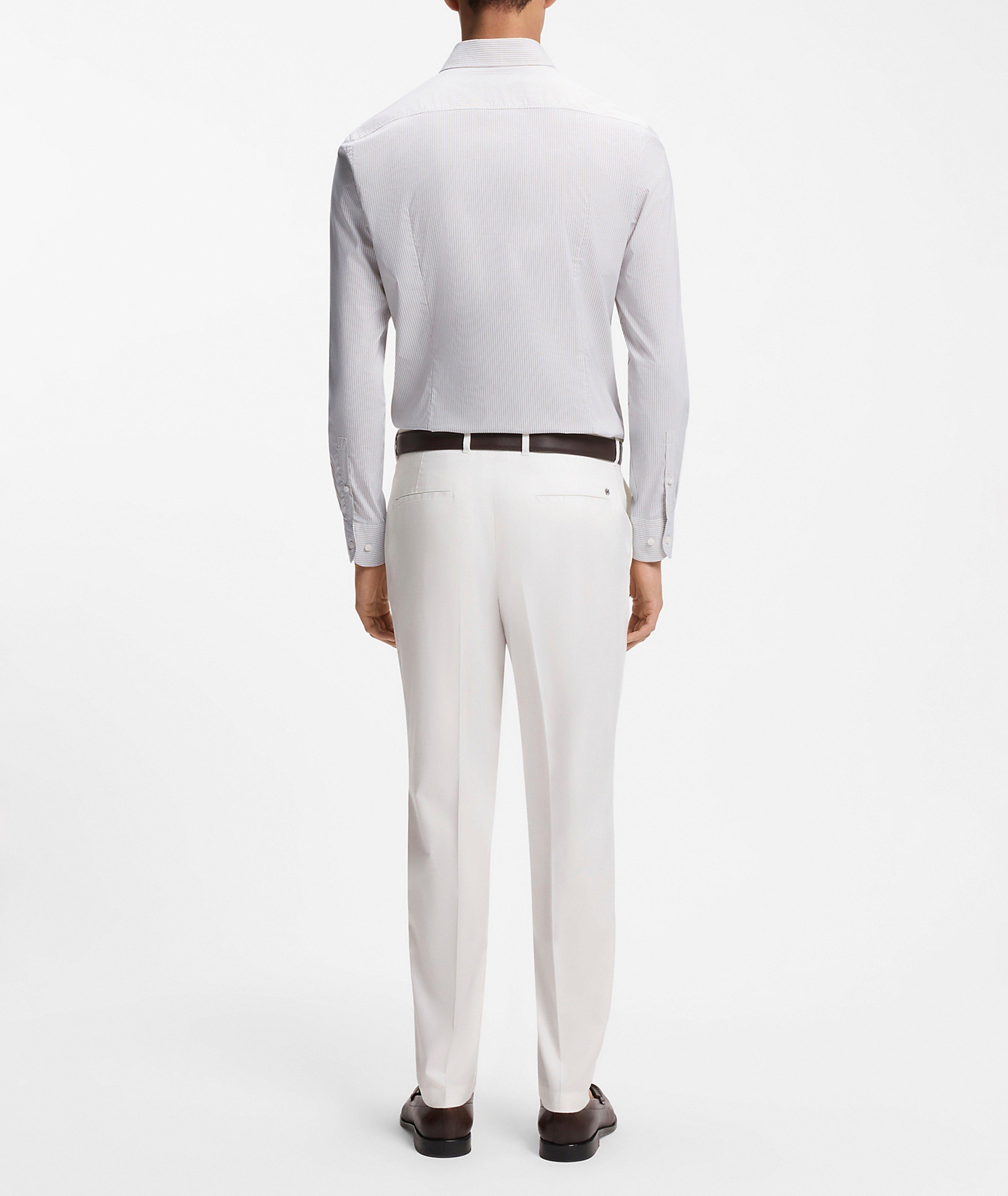 Chemise habillée rayée performance-extensible Hank  image 2