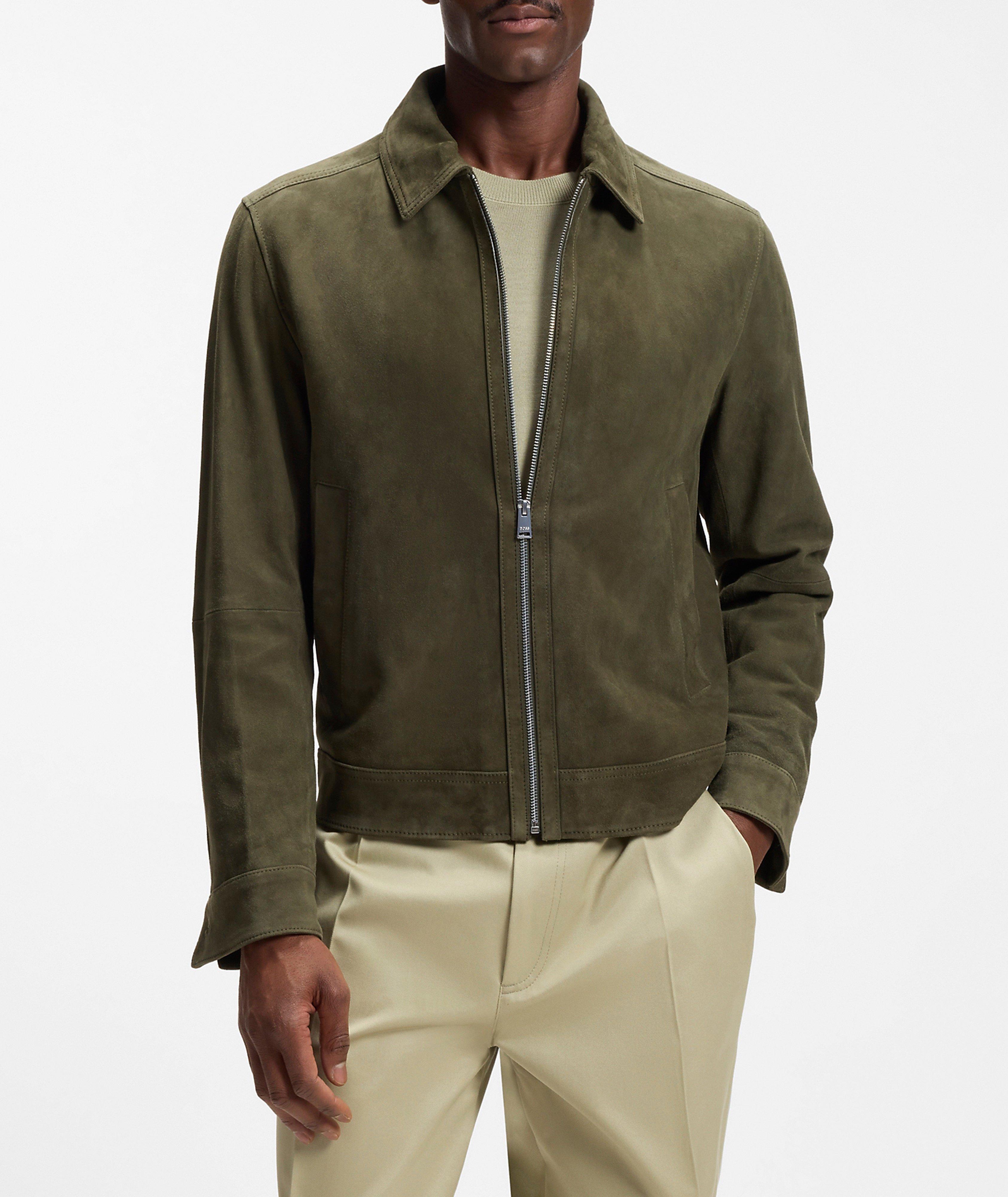 Blouson cuir suéde Malbano image 1
