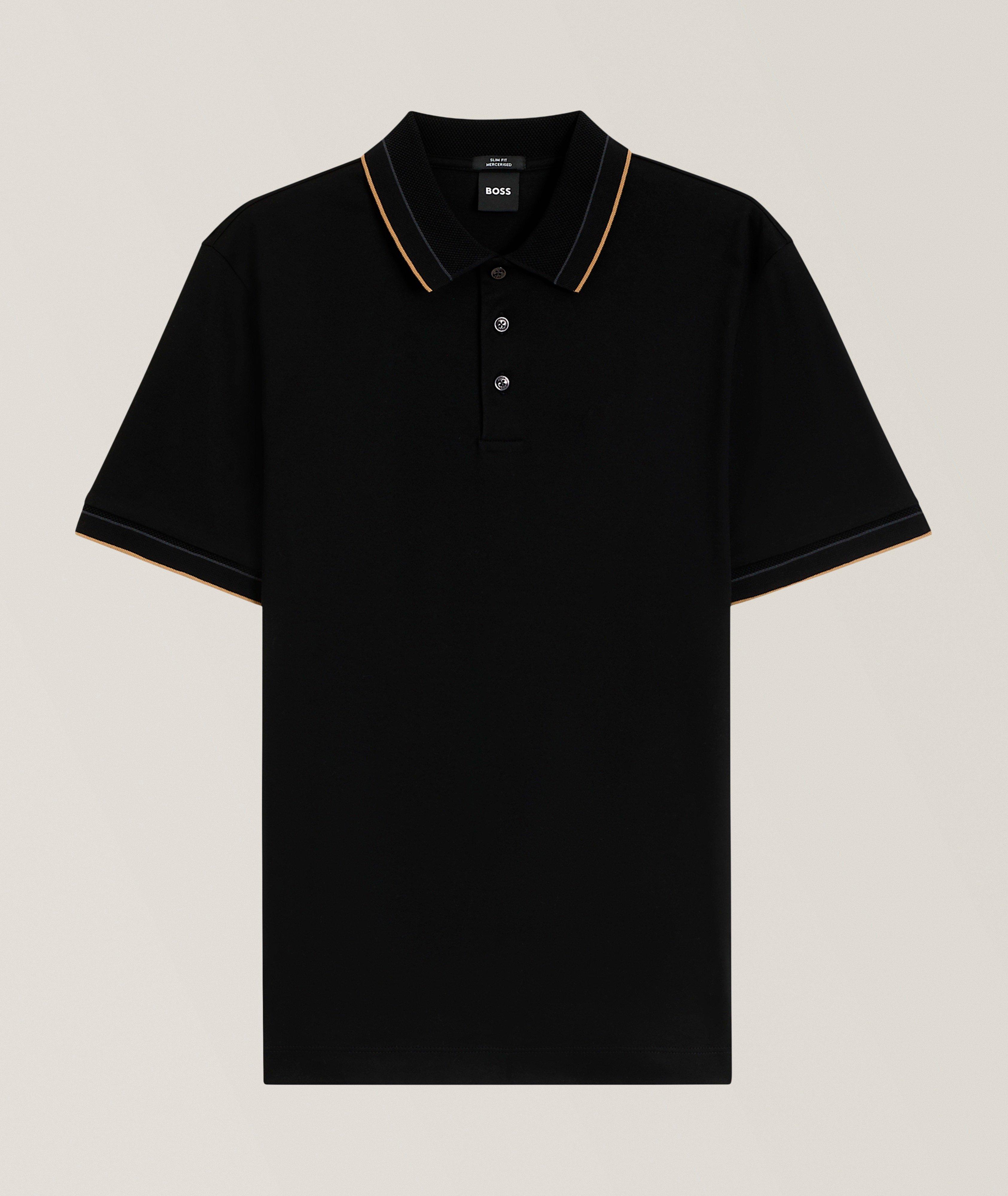 Phillipson Slim-Fit Mercerized Cotton Polo image 0