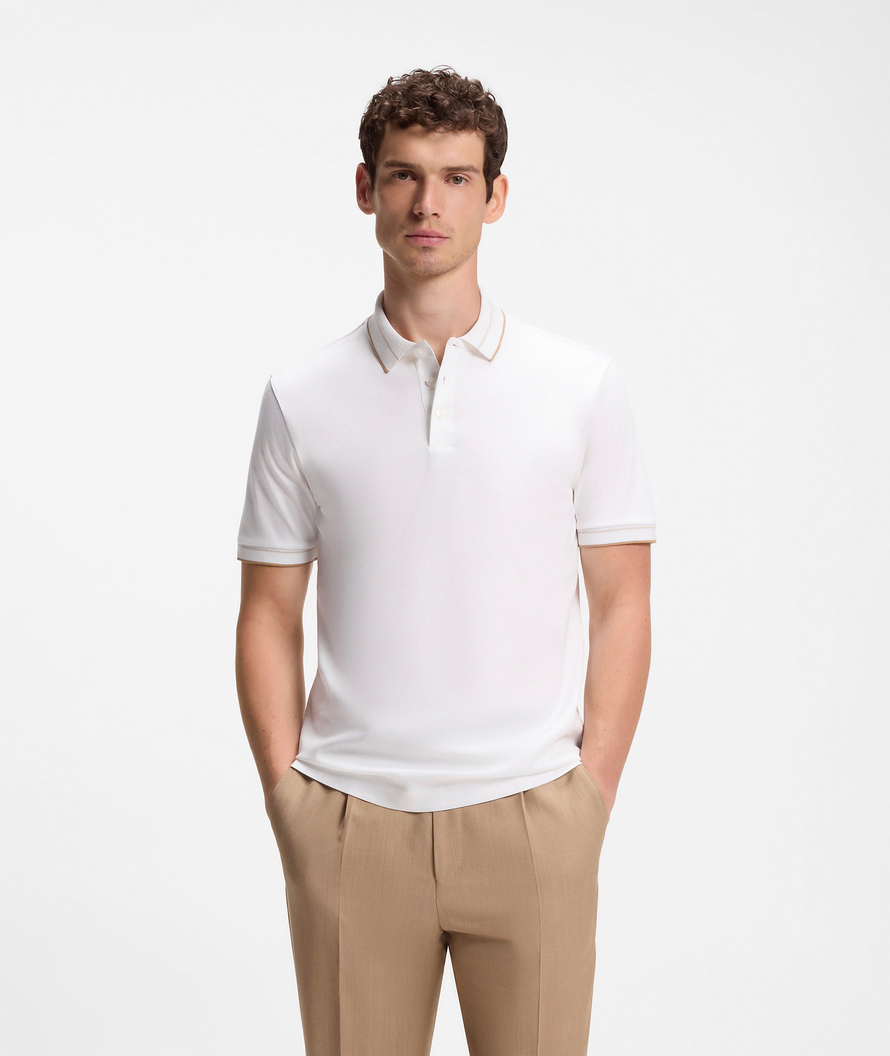 Phillipson Slim-Fit Mercerized Cotton Polo image 1
