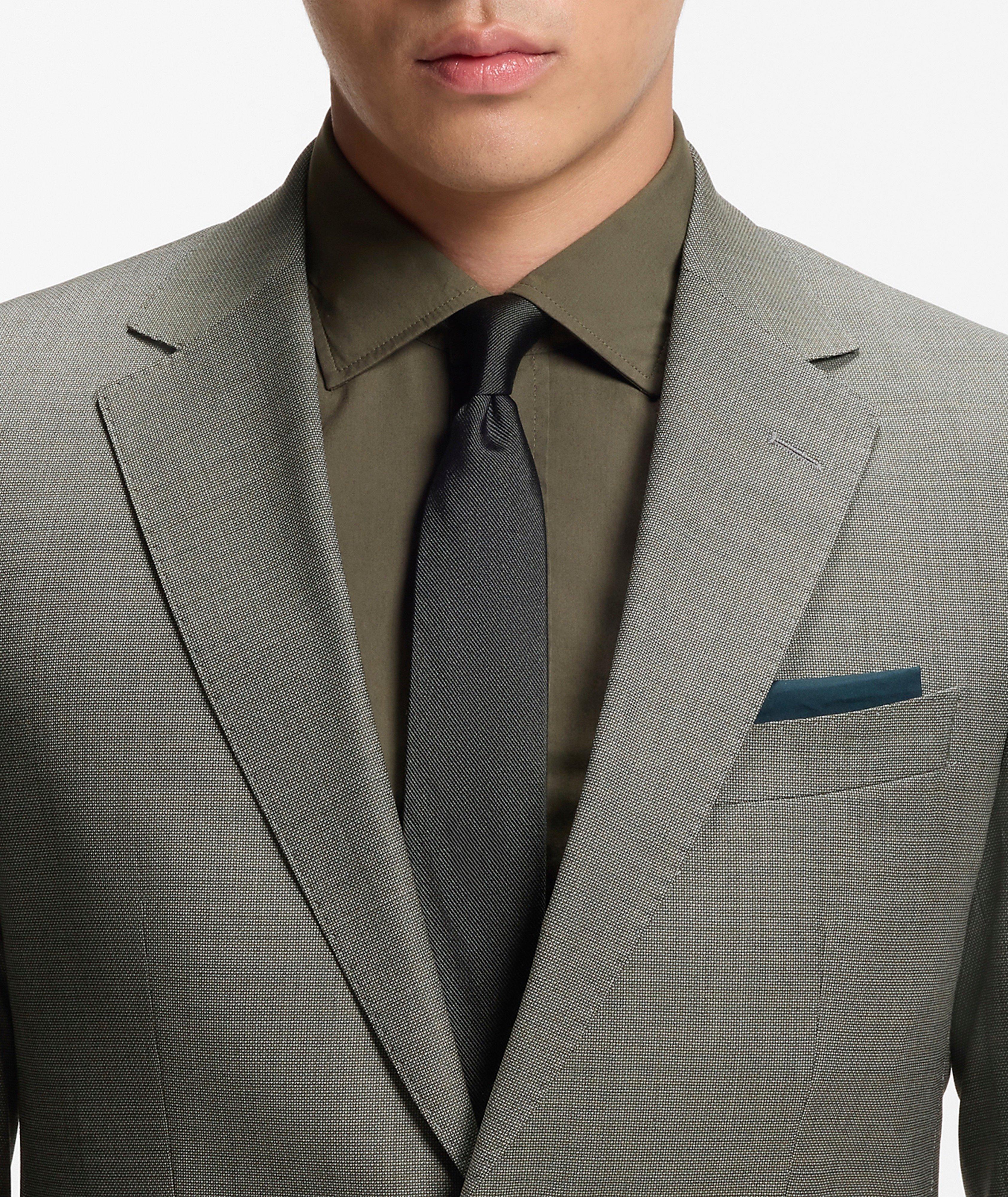 Slim-Fit Stretch-Wool Suit   image 5