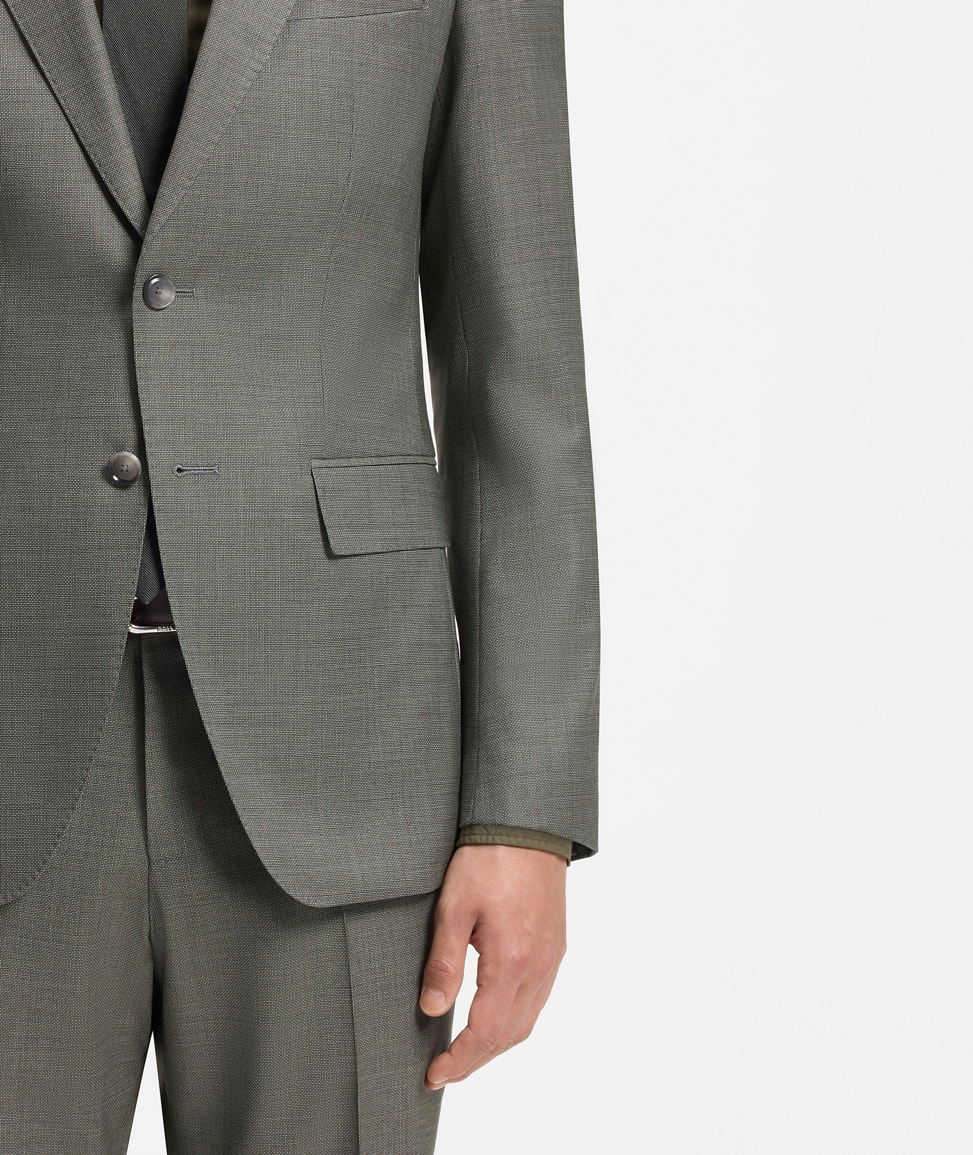 Slim-Fit Stretch-Wool Suit   image 6