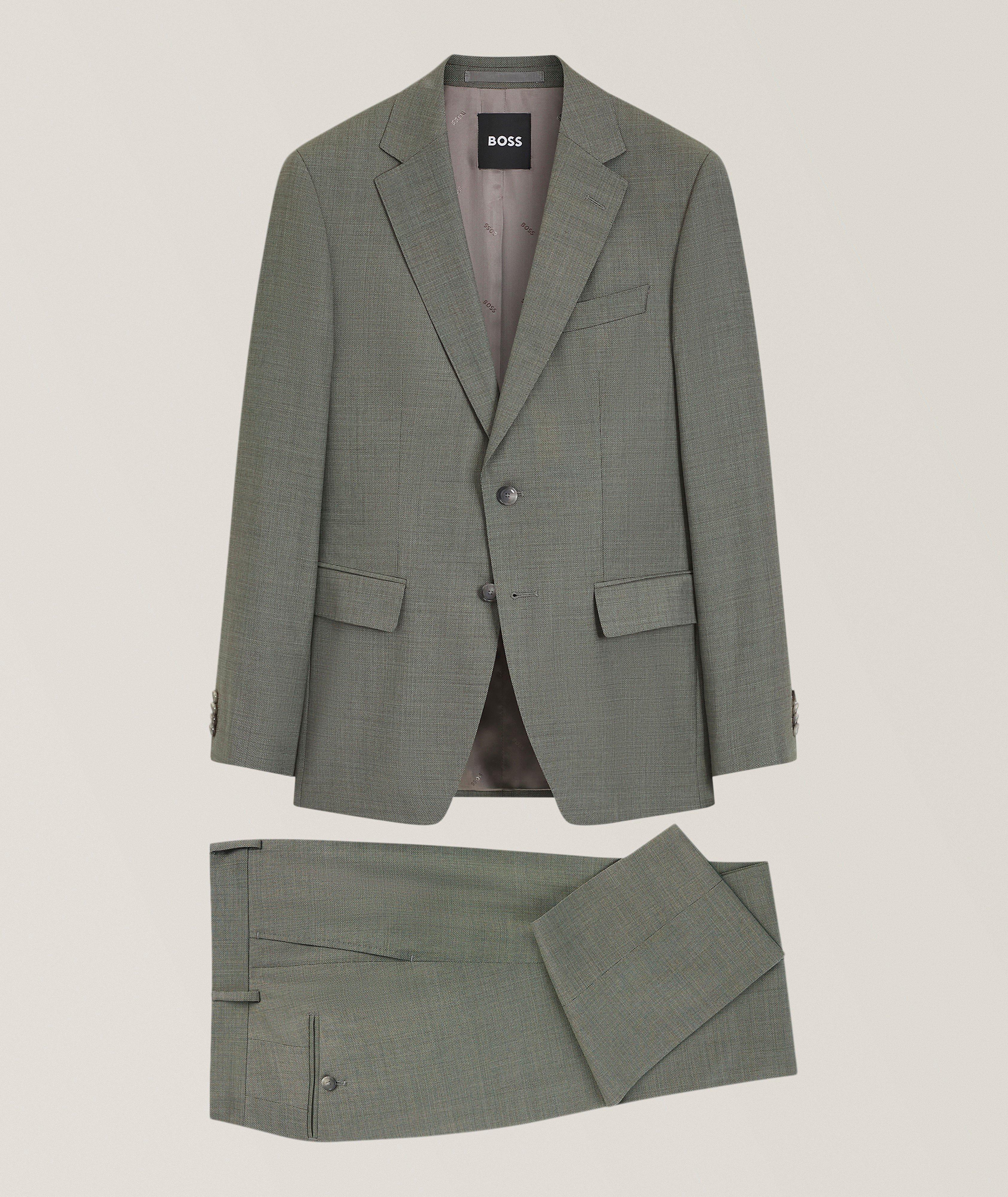 Emporio Armani S-Line Linen Twill Suit | Suits | Harry Rosen