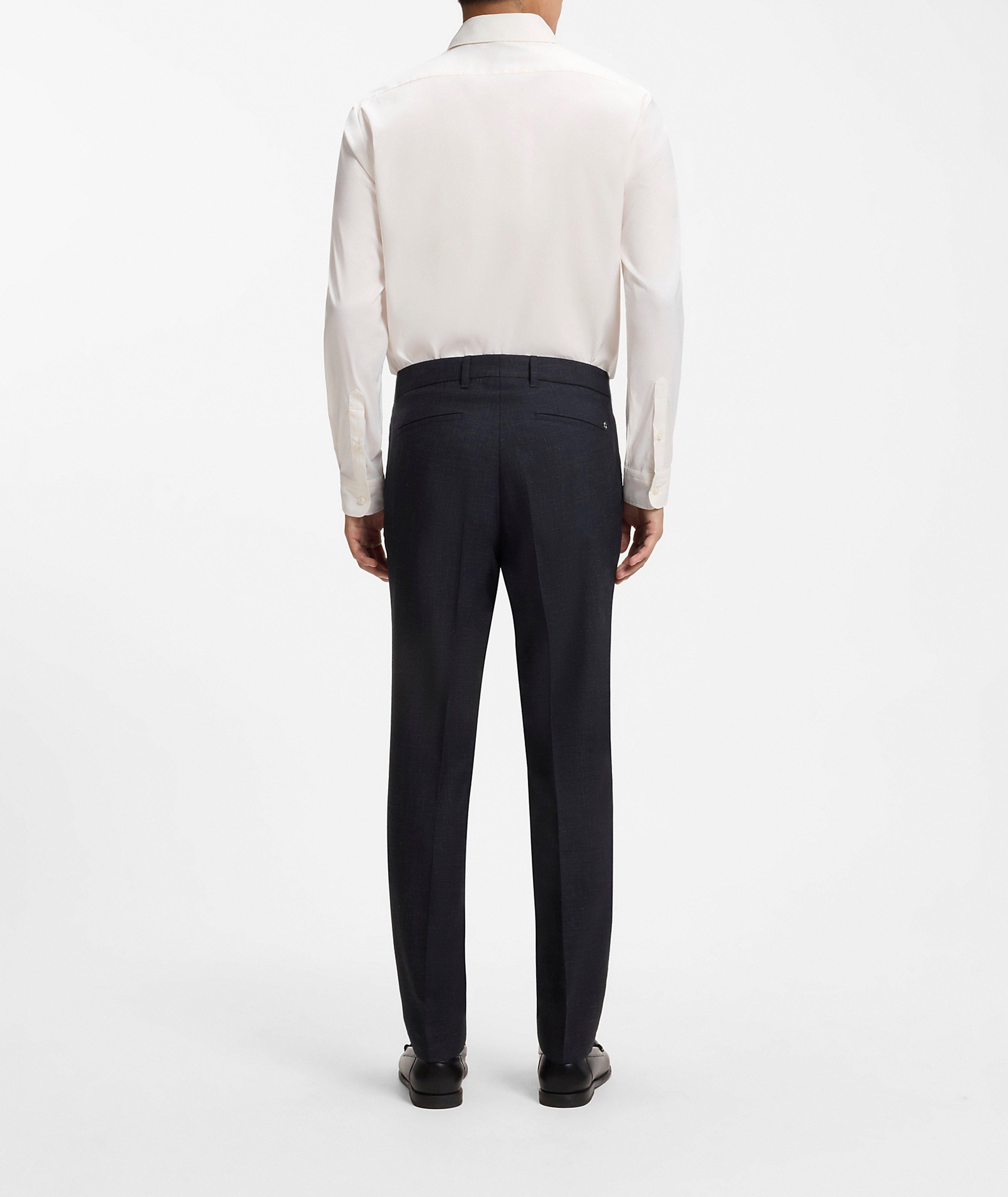 Slim-Fit Wool-Linen Pants image 3