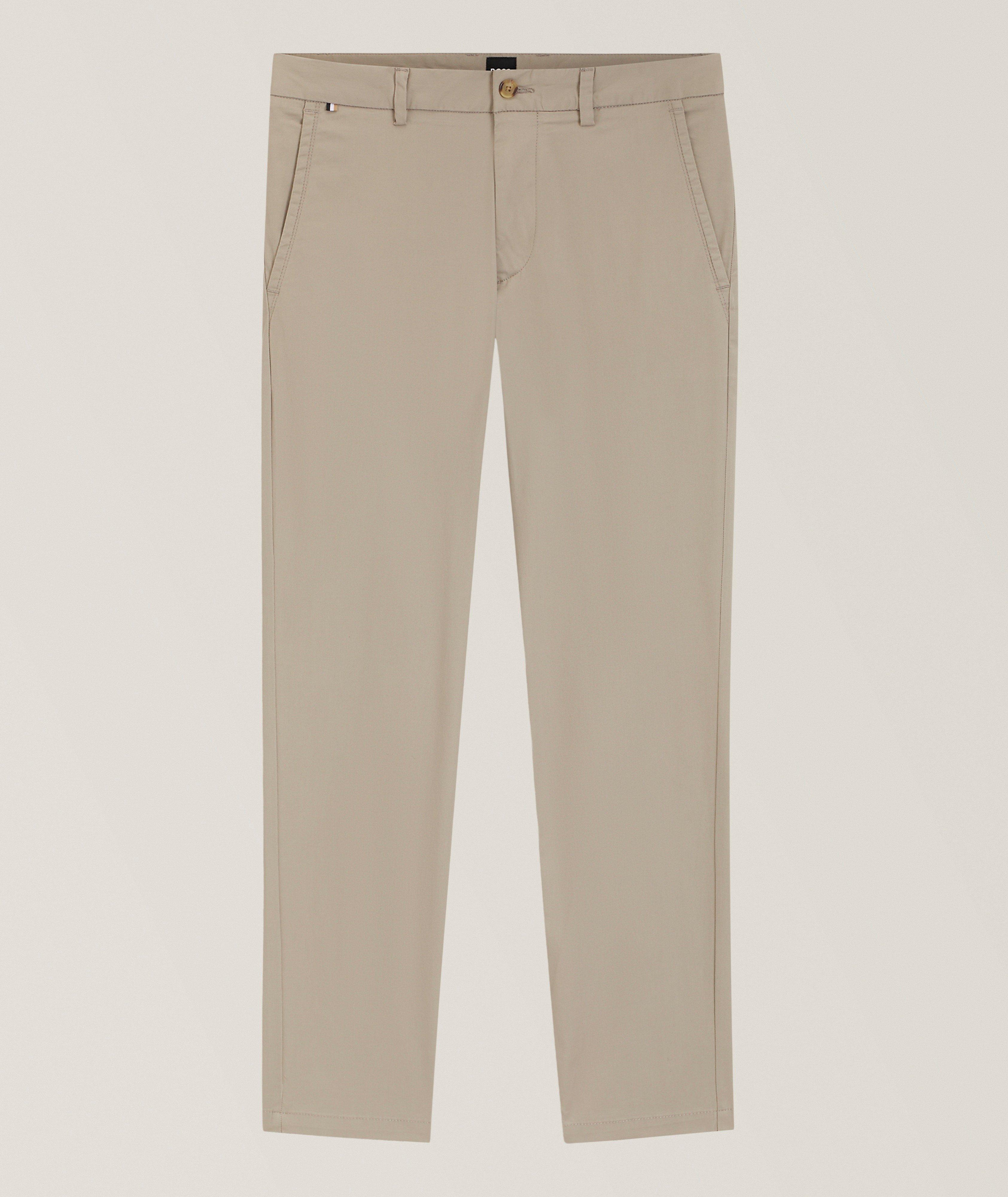 BOSS Pantalon façonnées coton-extensible Kaiton1 