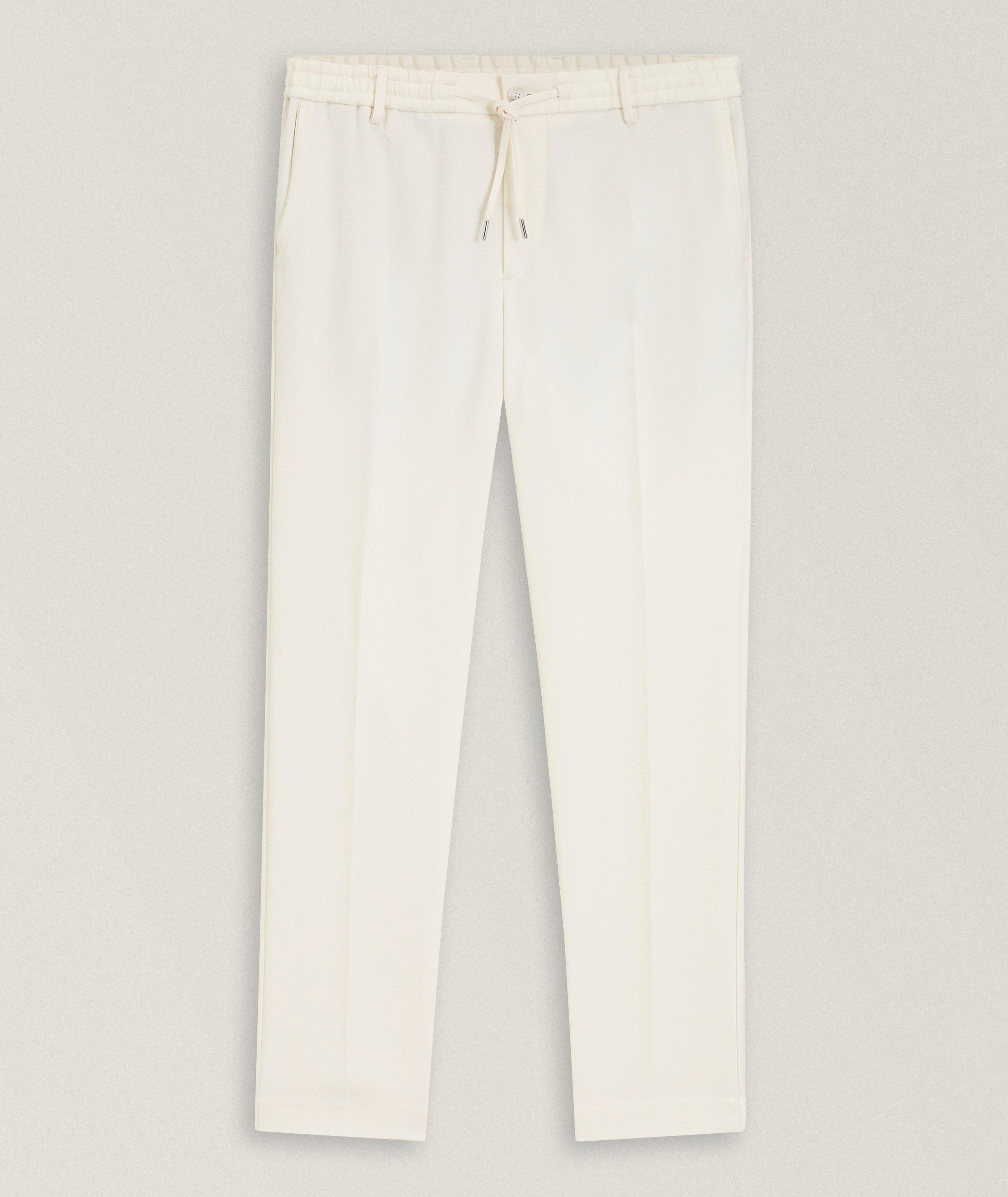 BOSS Kane Modern-Fit Stretch-Twill Pants