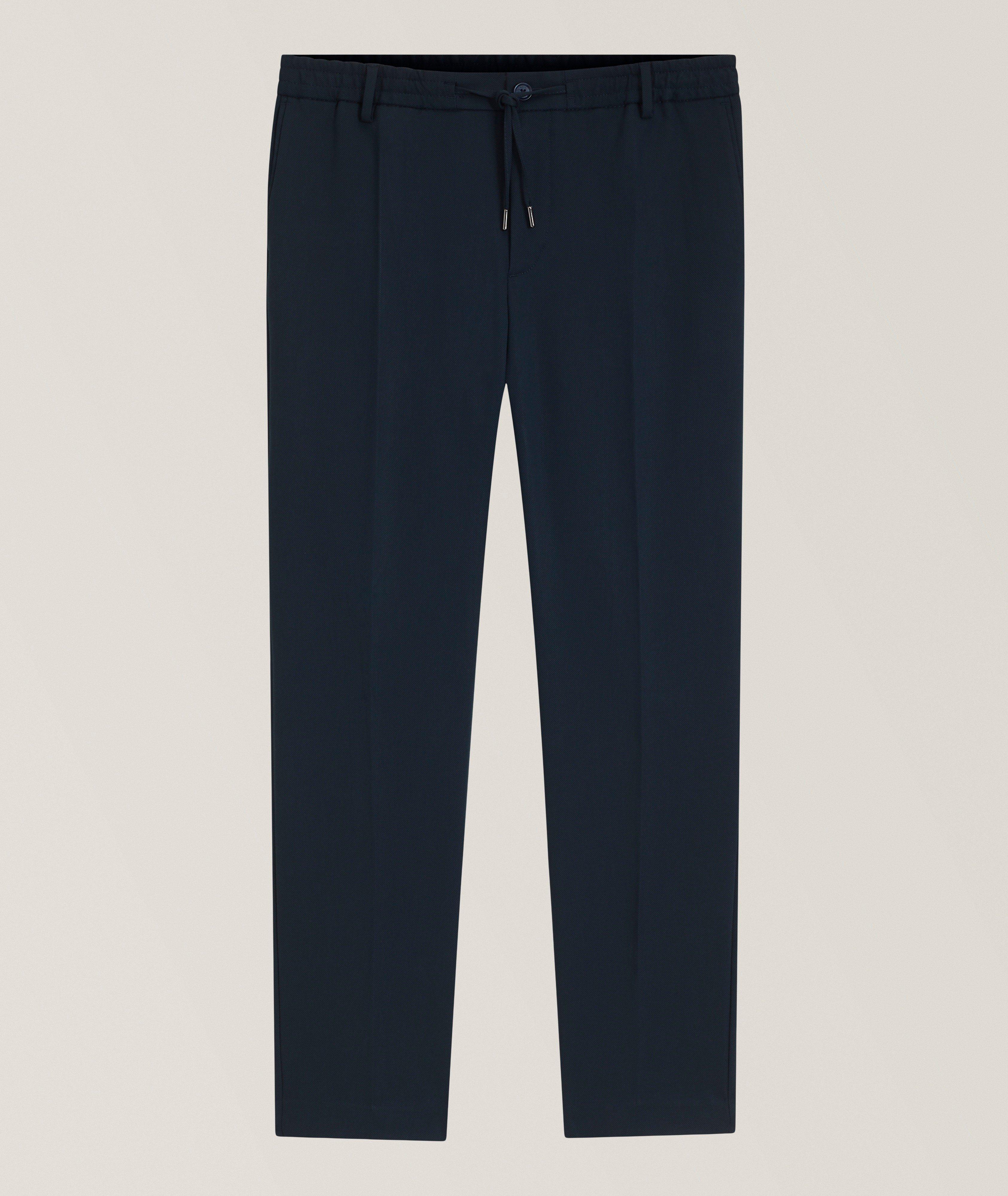 BOSS Kane Modern-Fit Stretch-Twill Pants