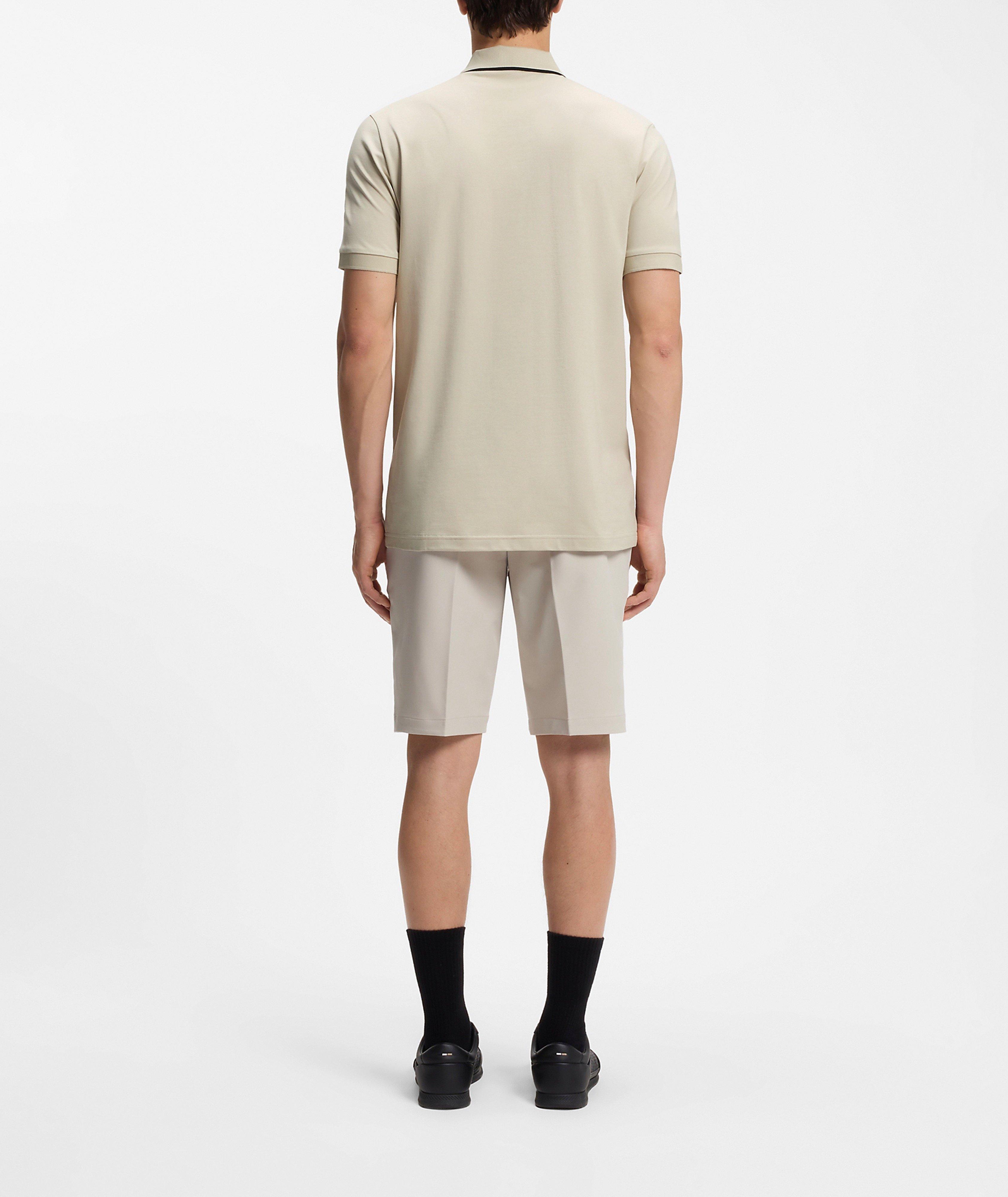 Polo quart-zippé coupe-ajustée actif Philix  image 2