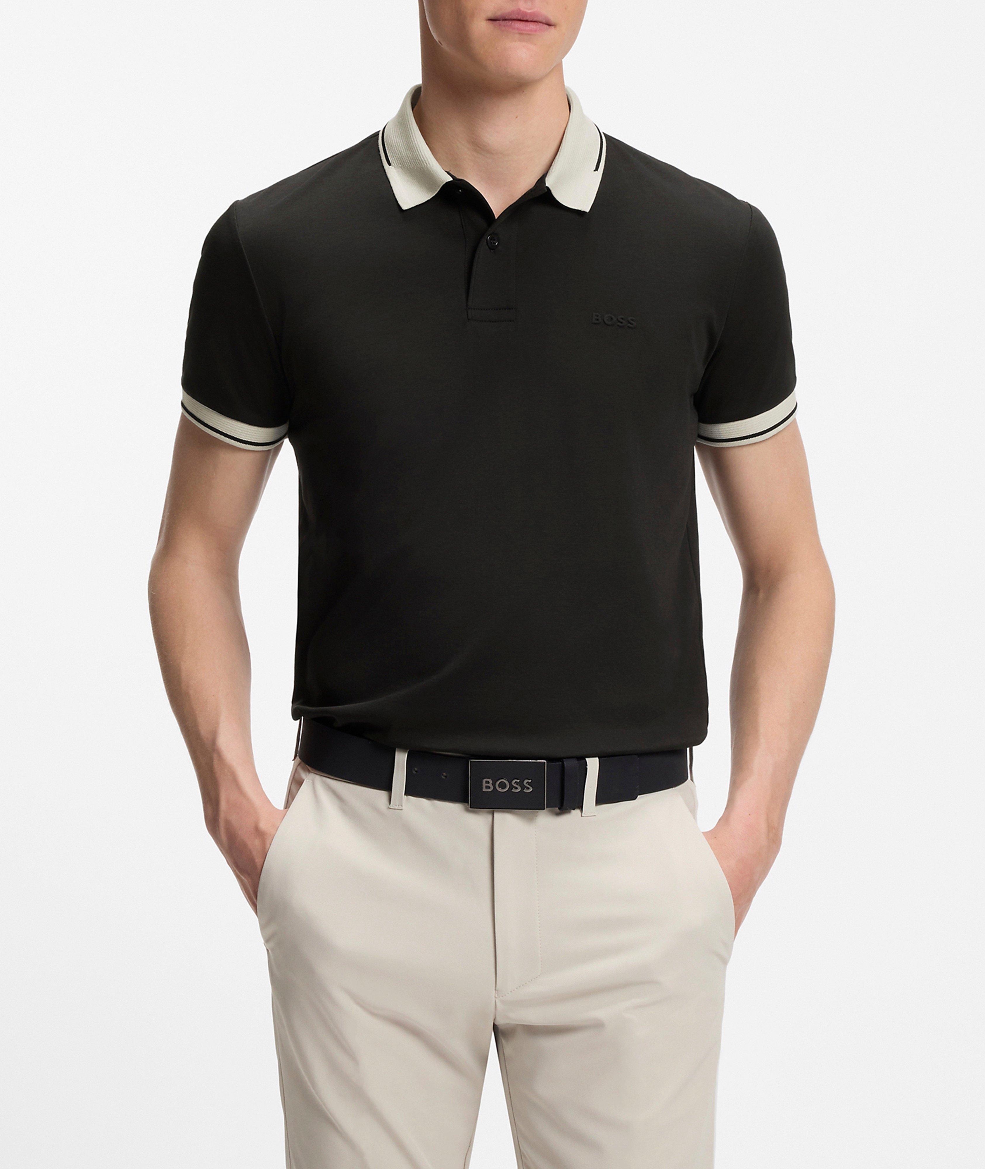 Slim-Fit Cotton Polo  image 1