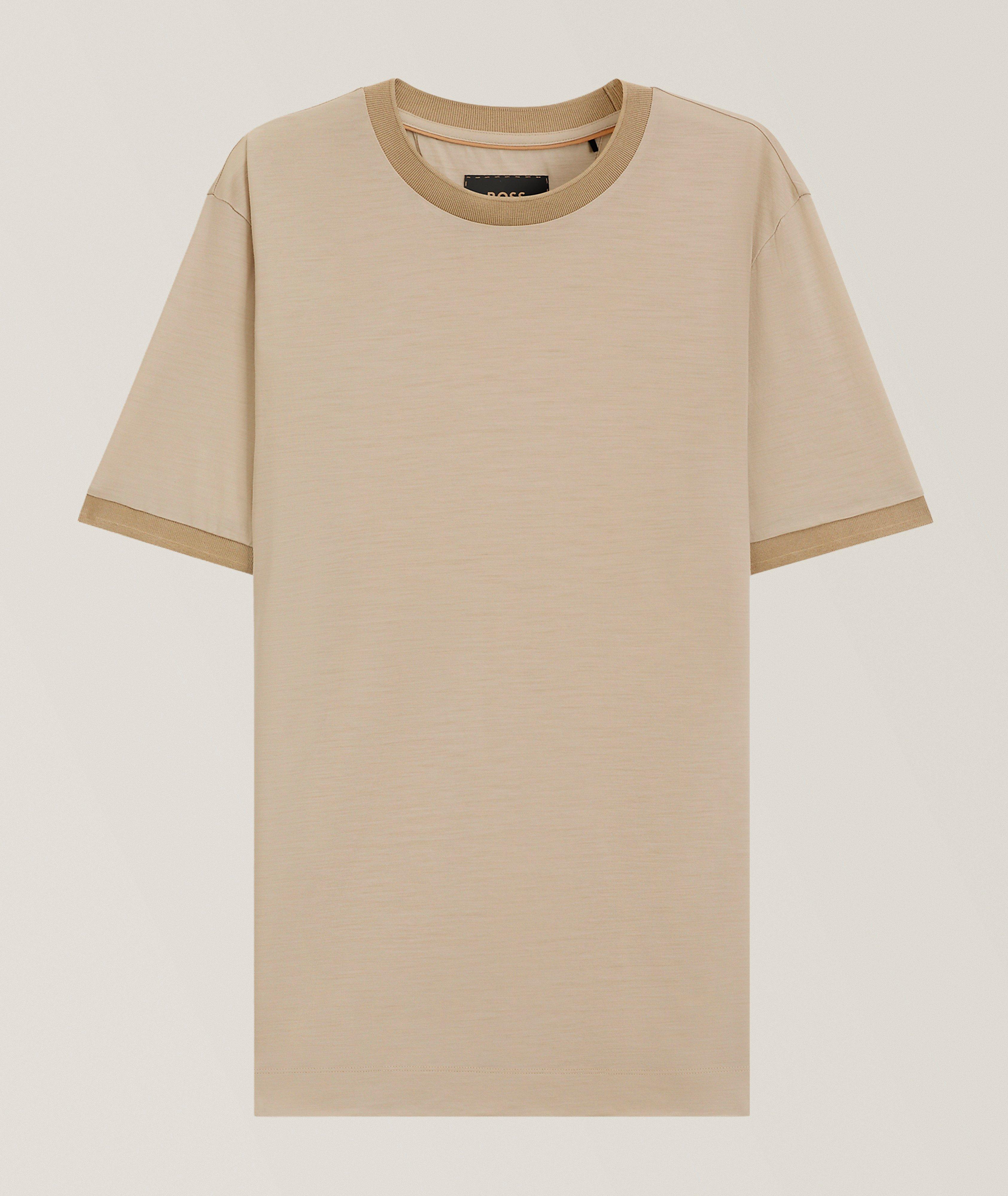 BOSS Tesar Wool Crewneck T-Shirt