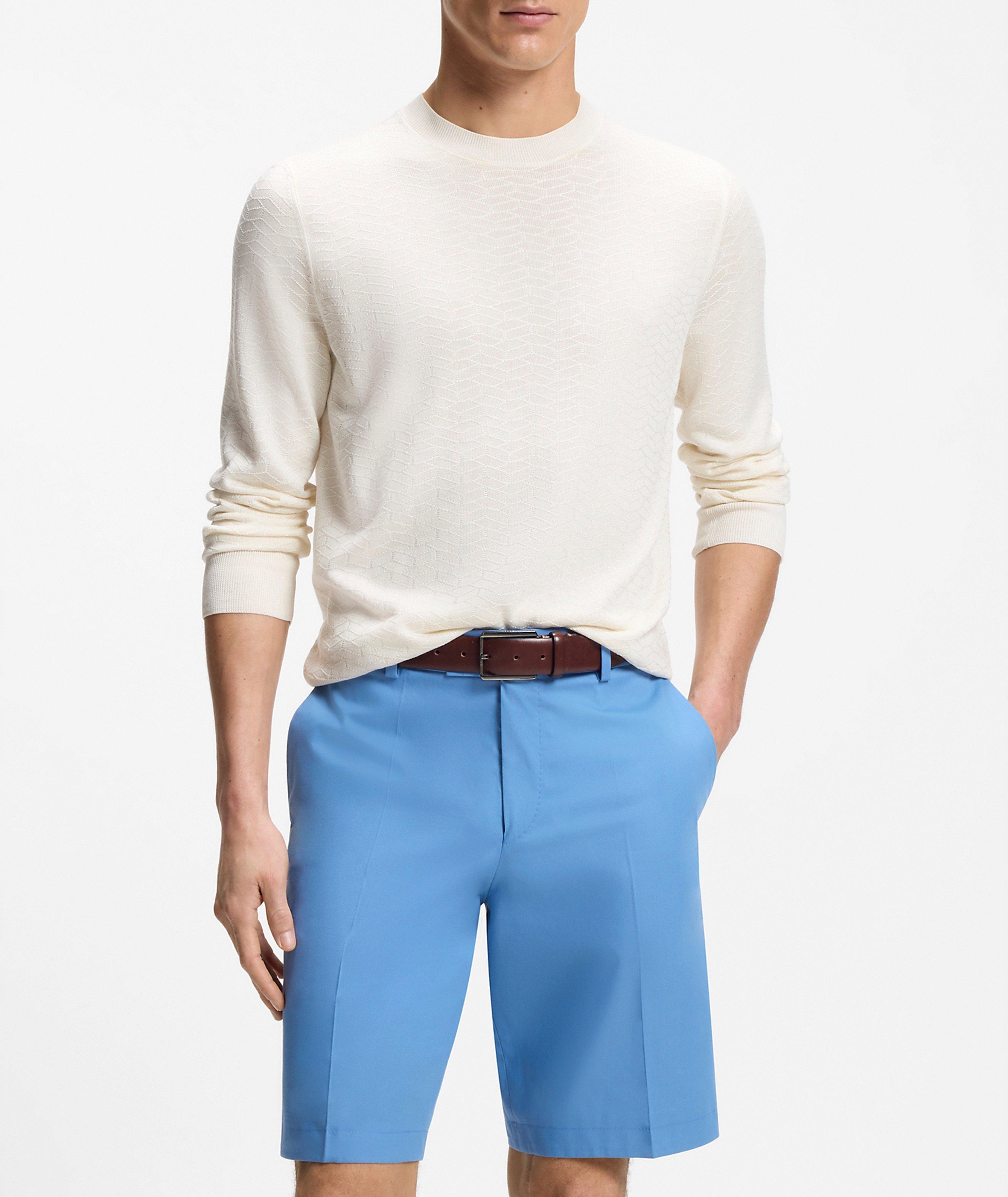 Laghetto Silk Jacquard Crewneck Sweater  image 1