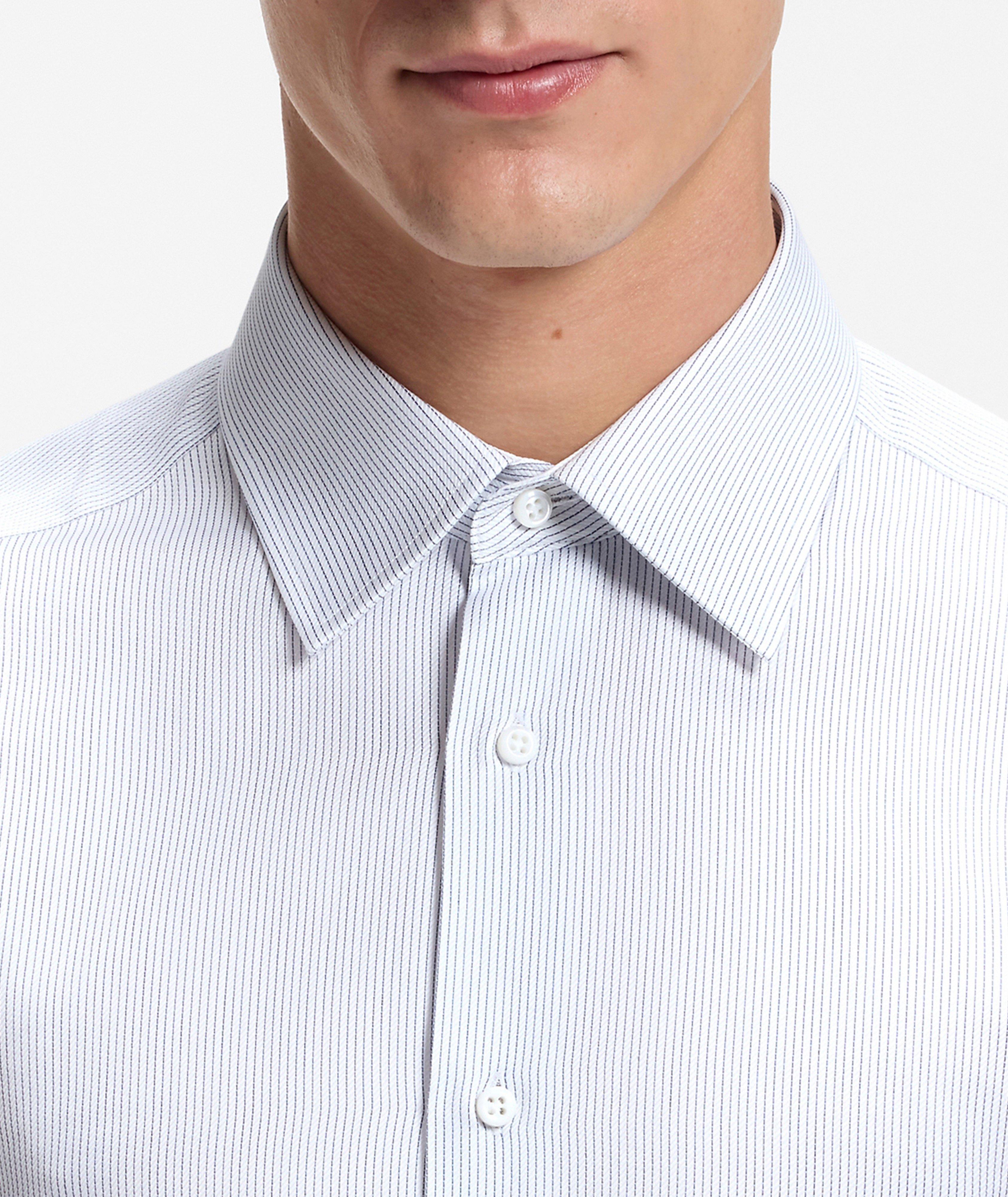 Hays Striped Cotton Dress Shirt  image 3