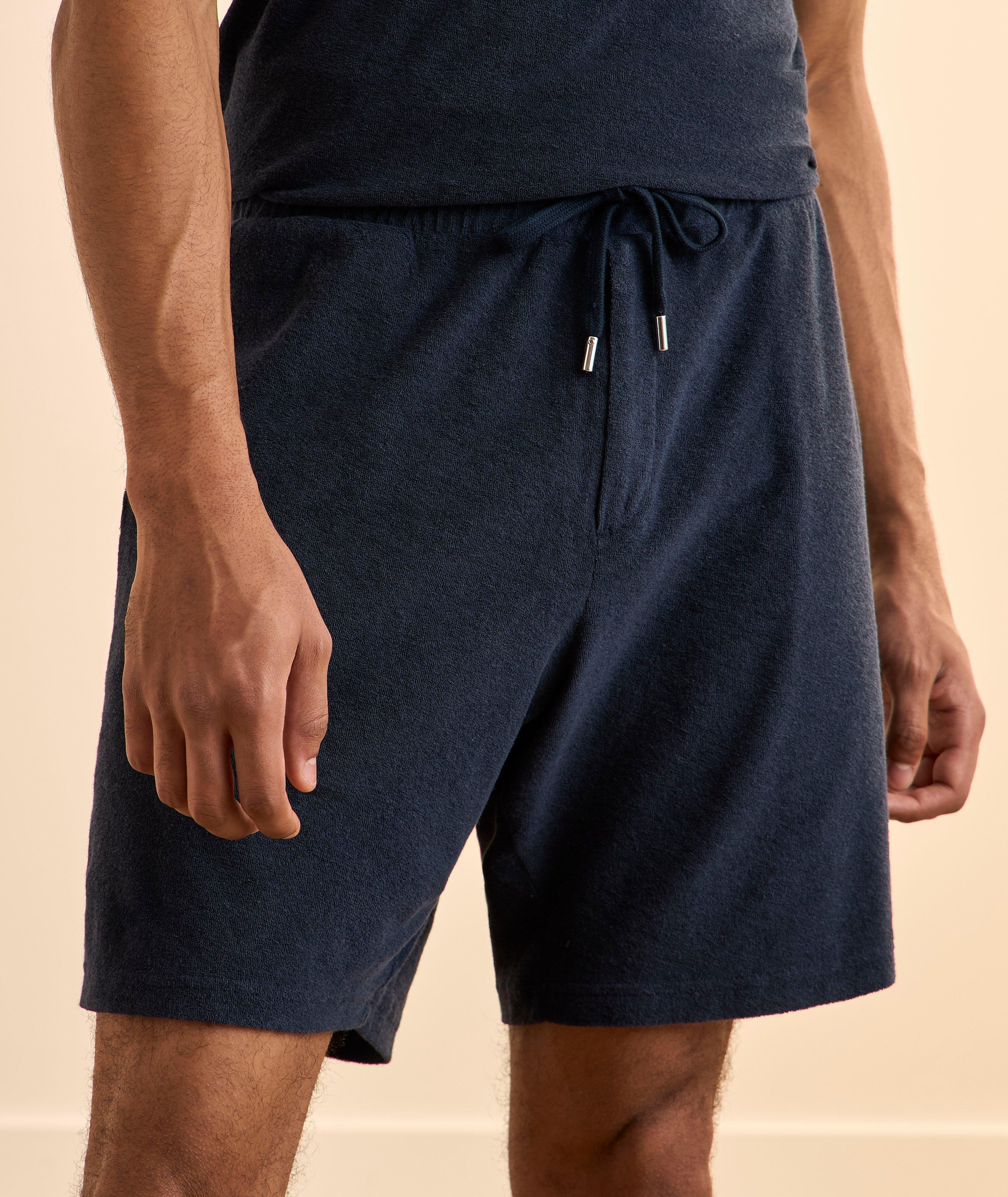 Augusto Terry Cotton Shorts image 1