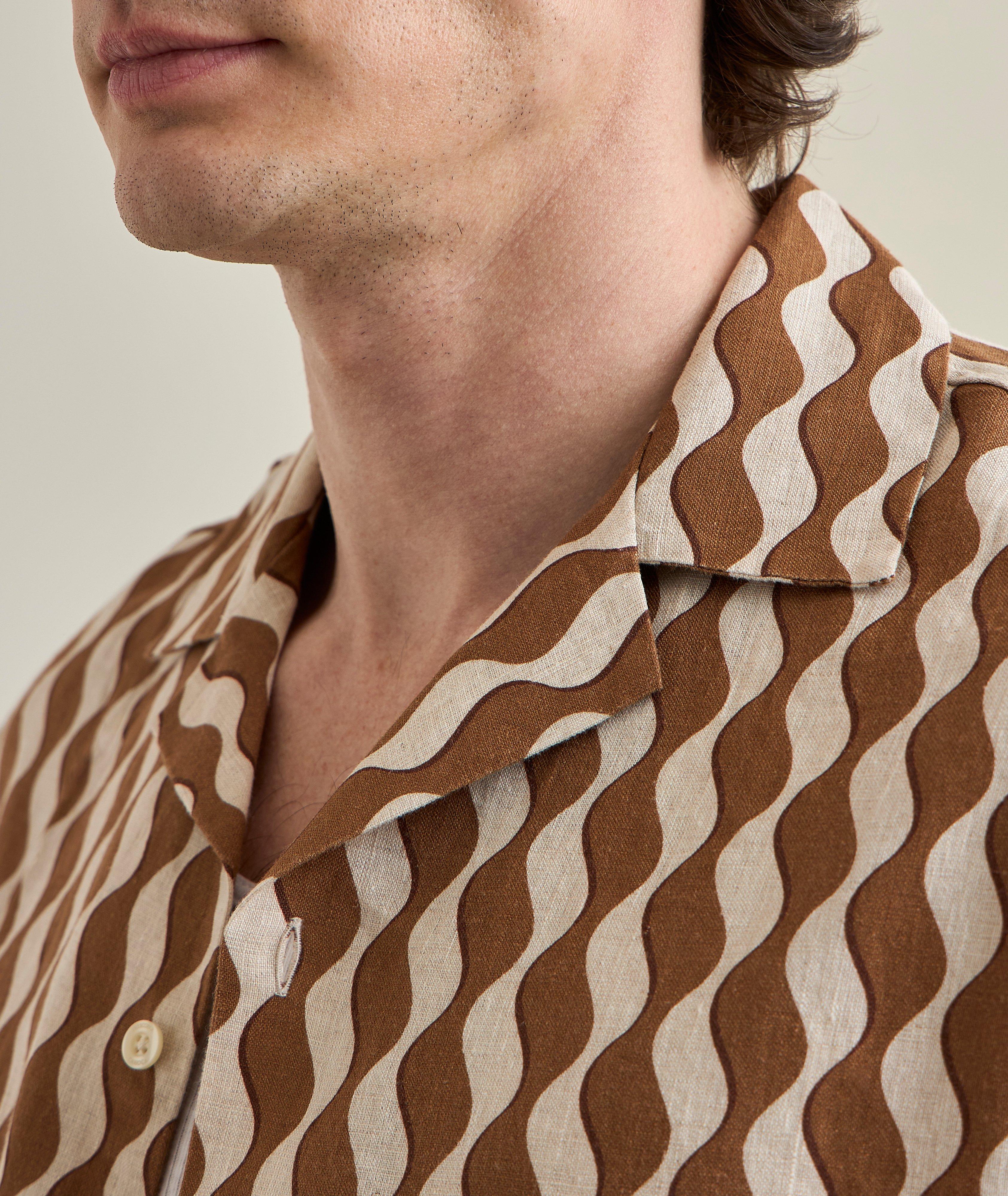 Roberto Listra Linen Camp Shirt image 3