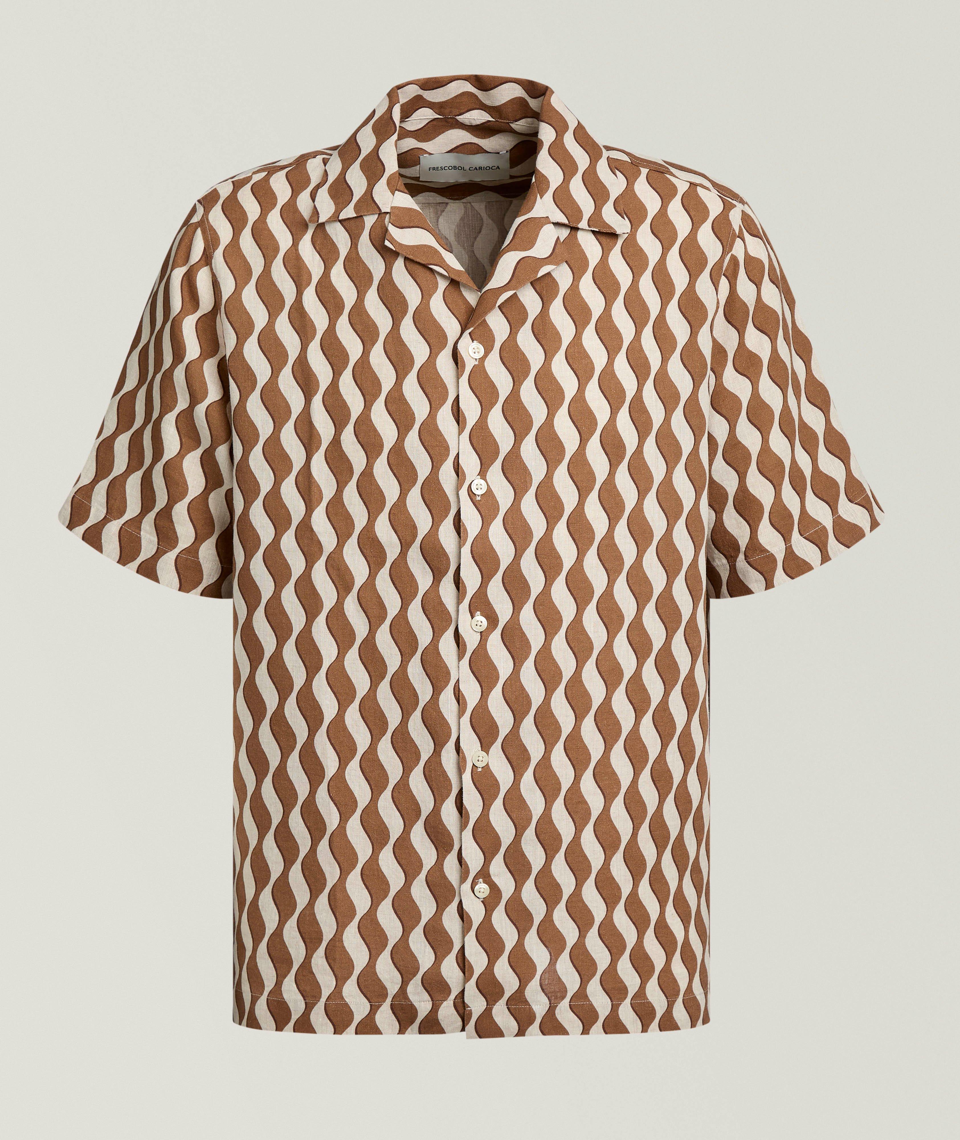 Frescobol Carioca Chemise camp lin Roberto Listra