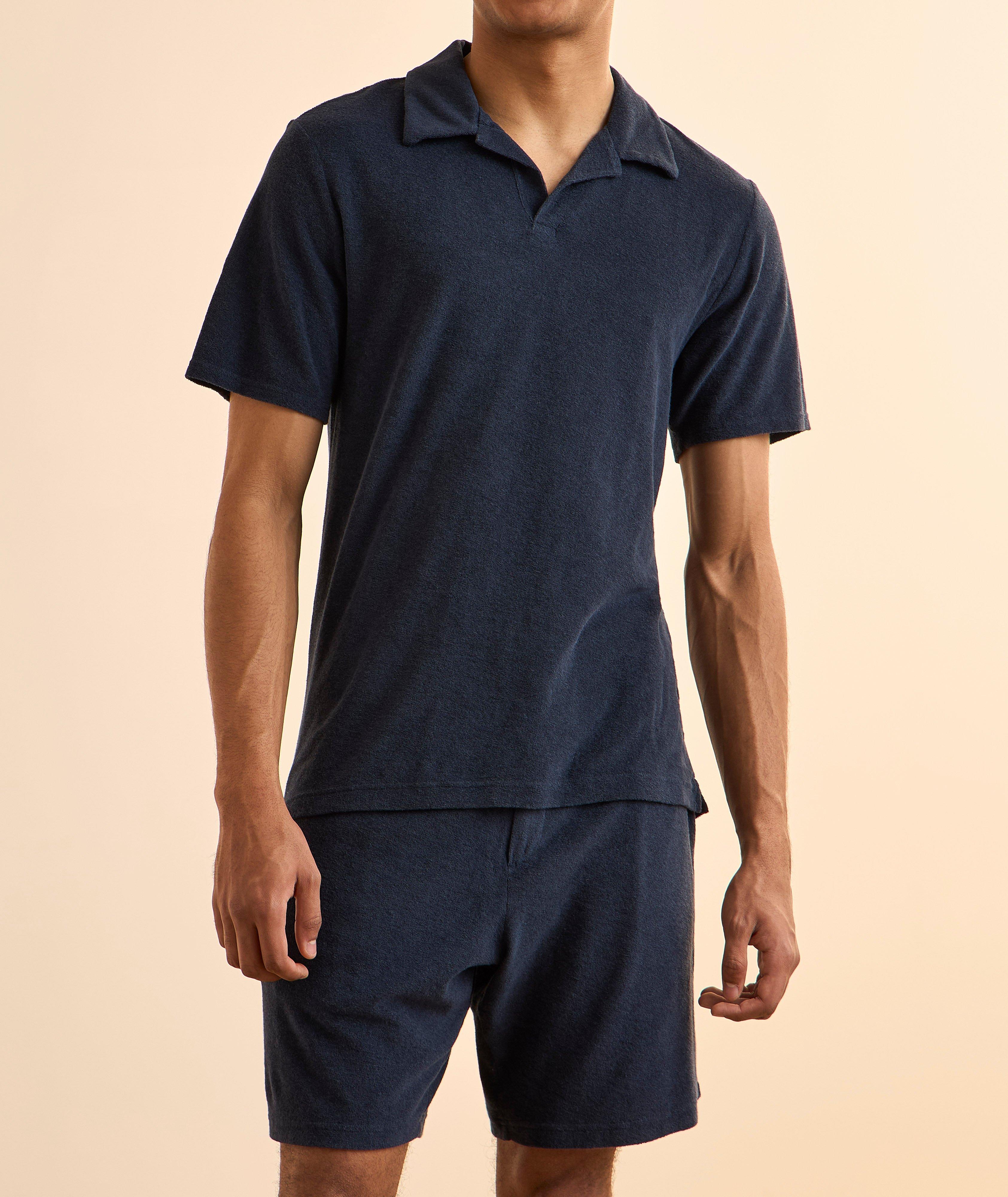 Faustino Terry Cotton-Blend Polo  image 1