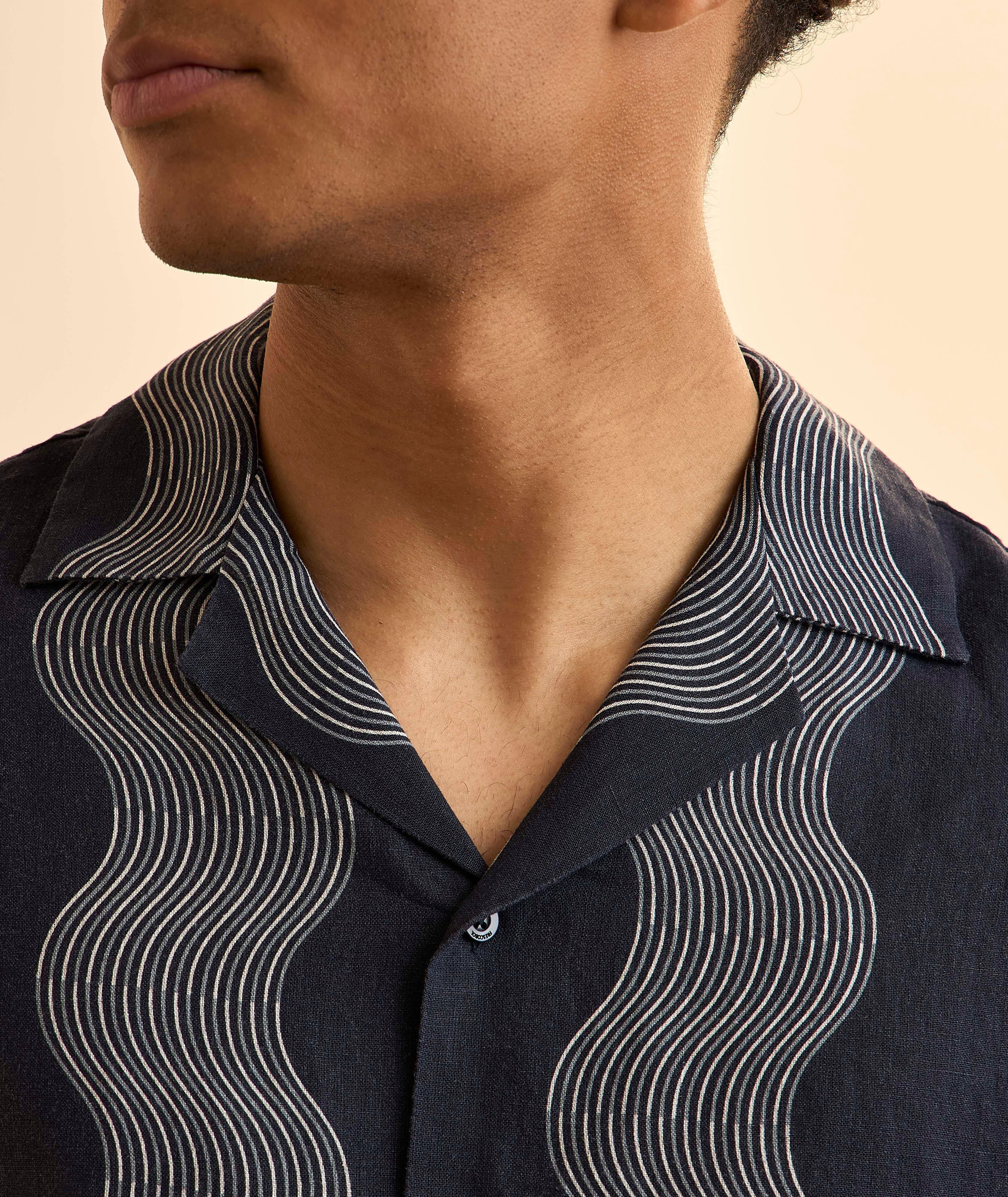 Roberto Duo Cabana Linen Camp Shirt image 3