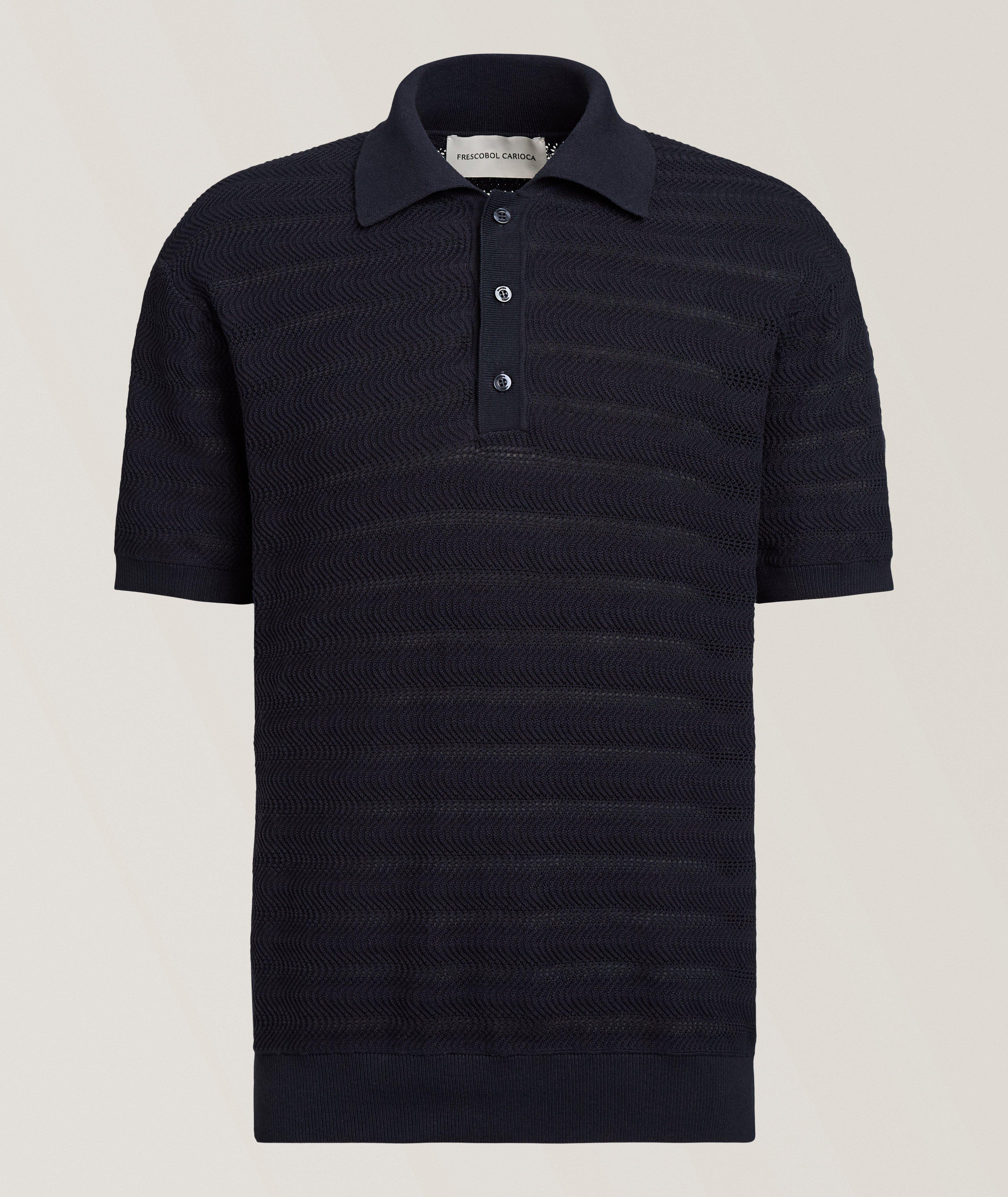 Frescobol Carioca Polo coton jacquard Vidal