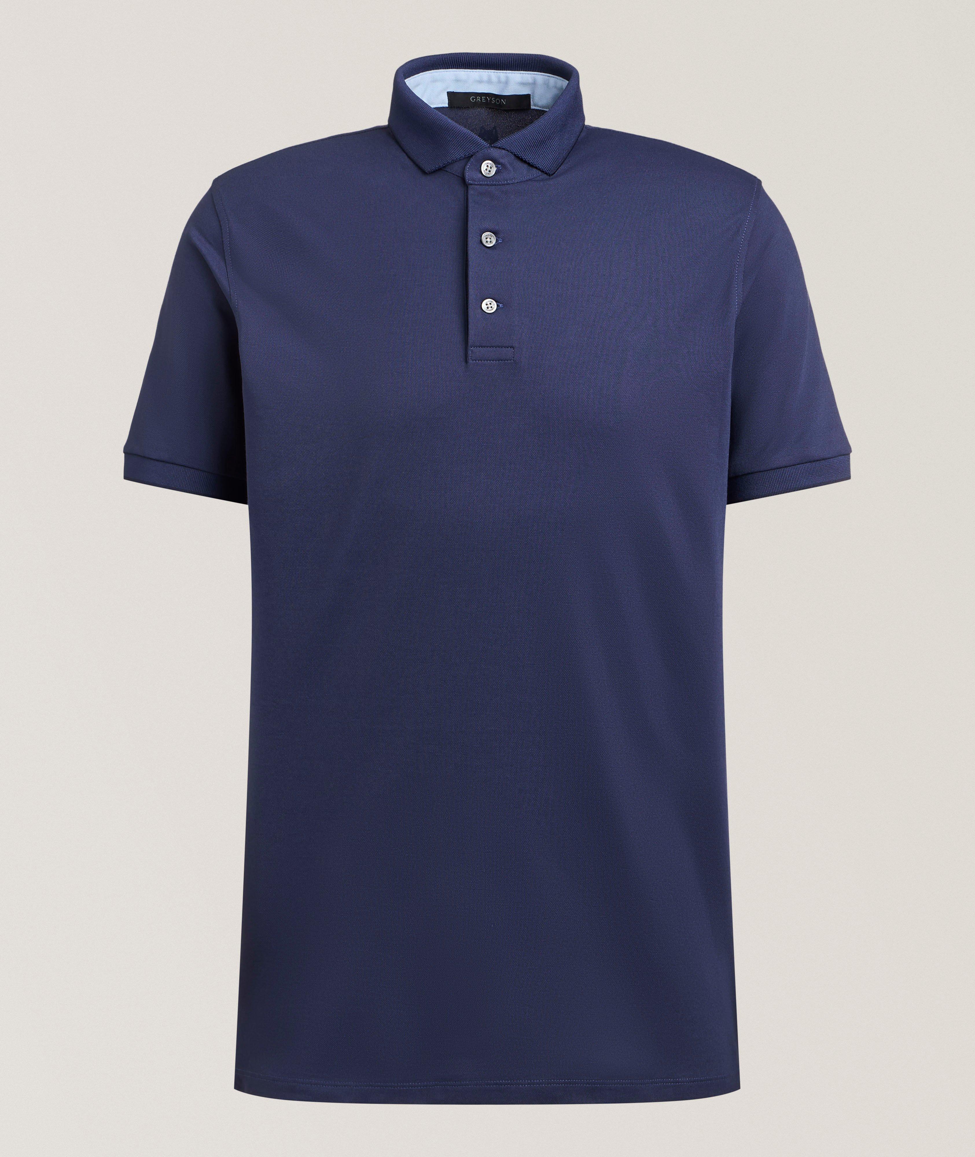 Greyson Polo coton-mélange pima Crowley 