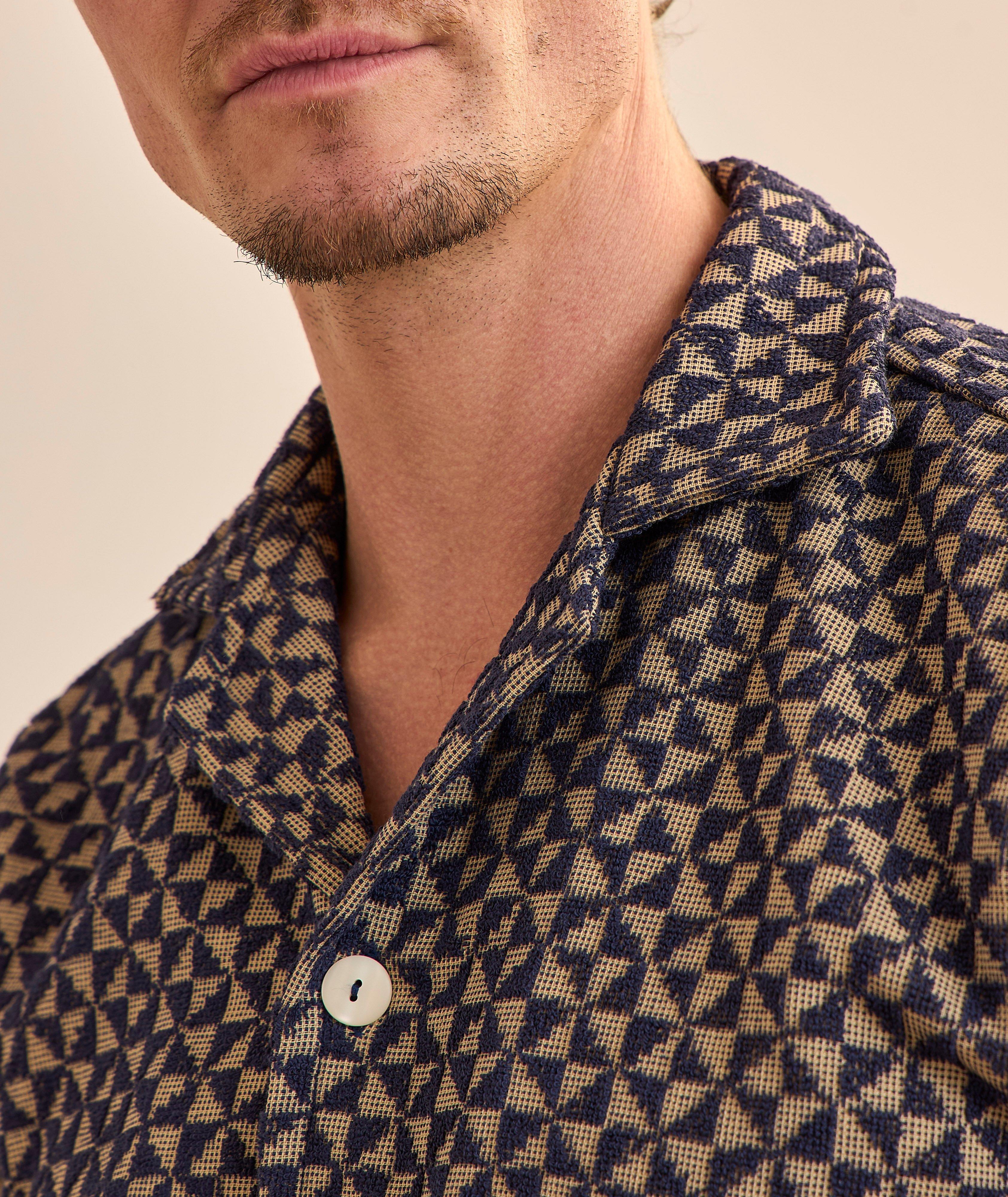 Chemise camp èponge coton Puzzle Cuba image 3