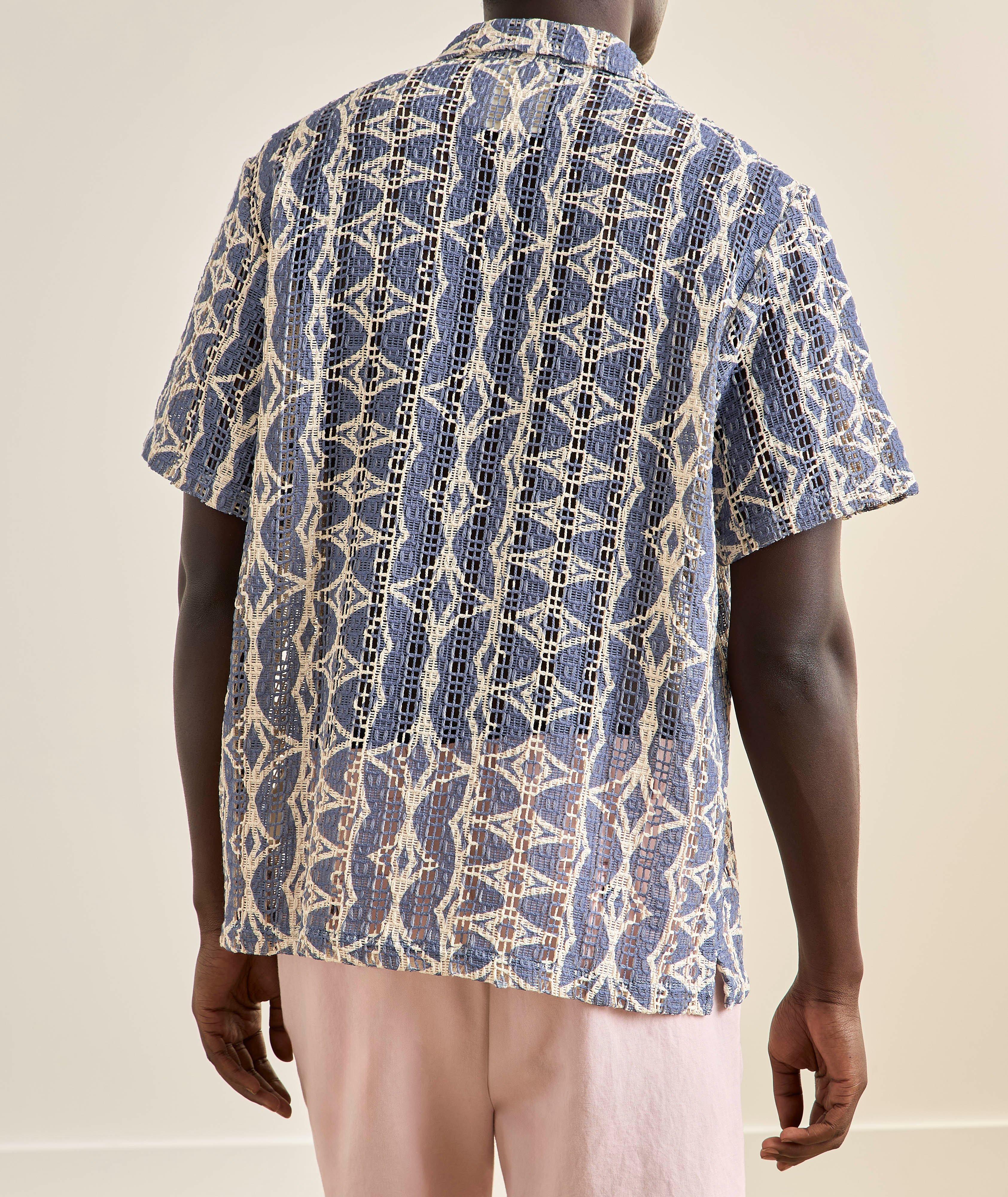 Arko Crochet Camp Shirt image 2