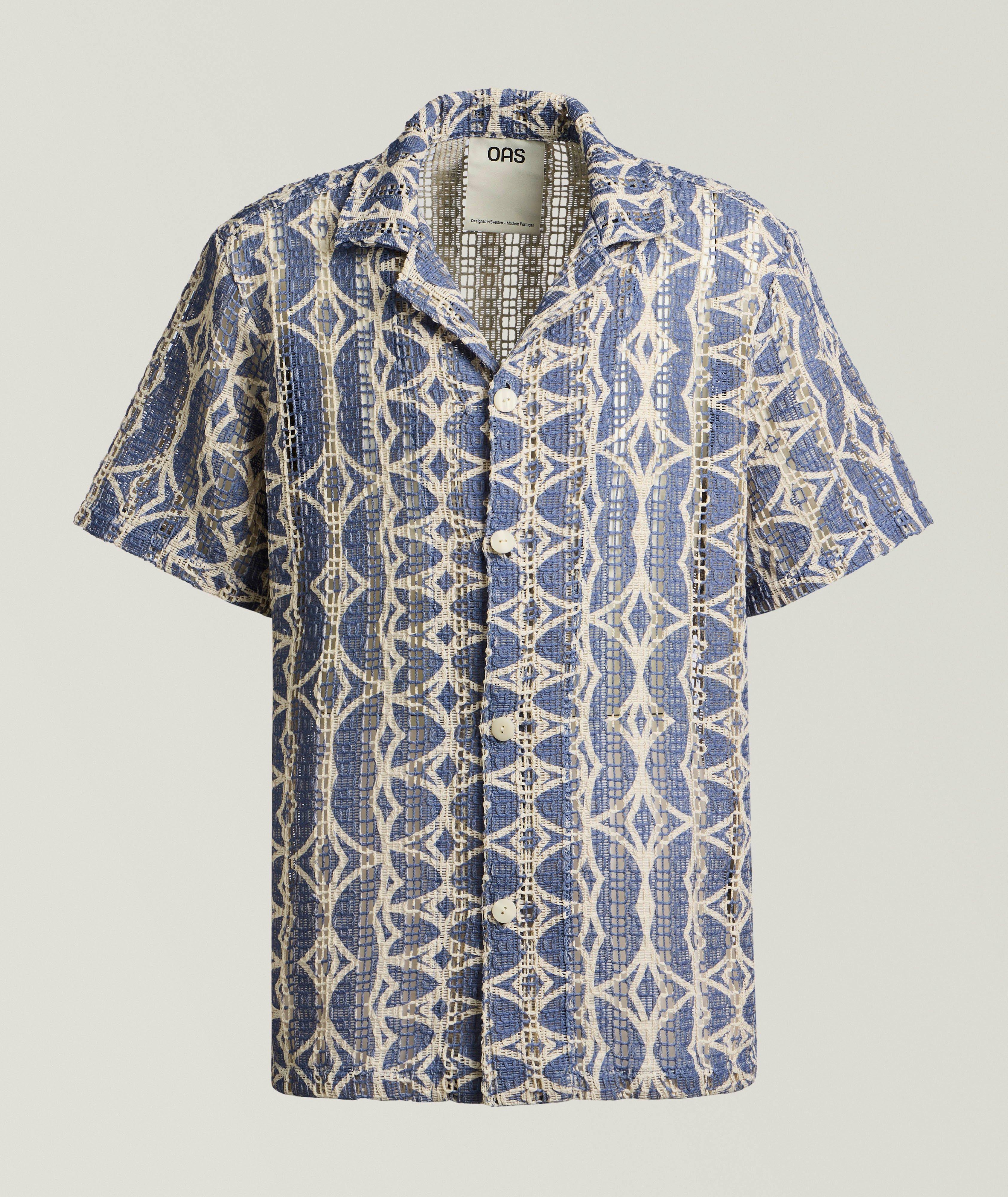 Arko Crochet Camp Shirt image 0