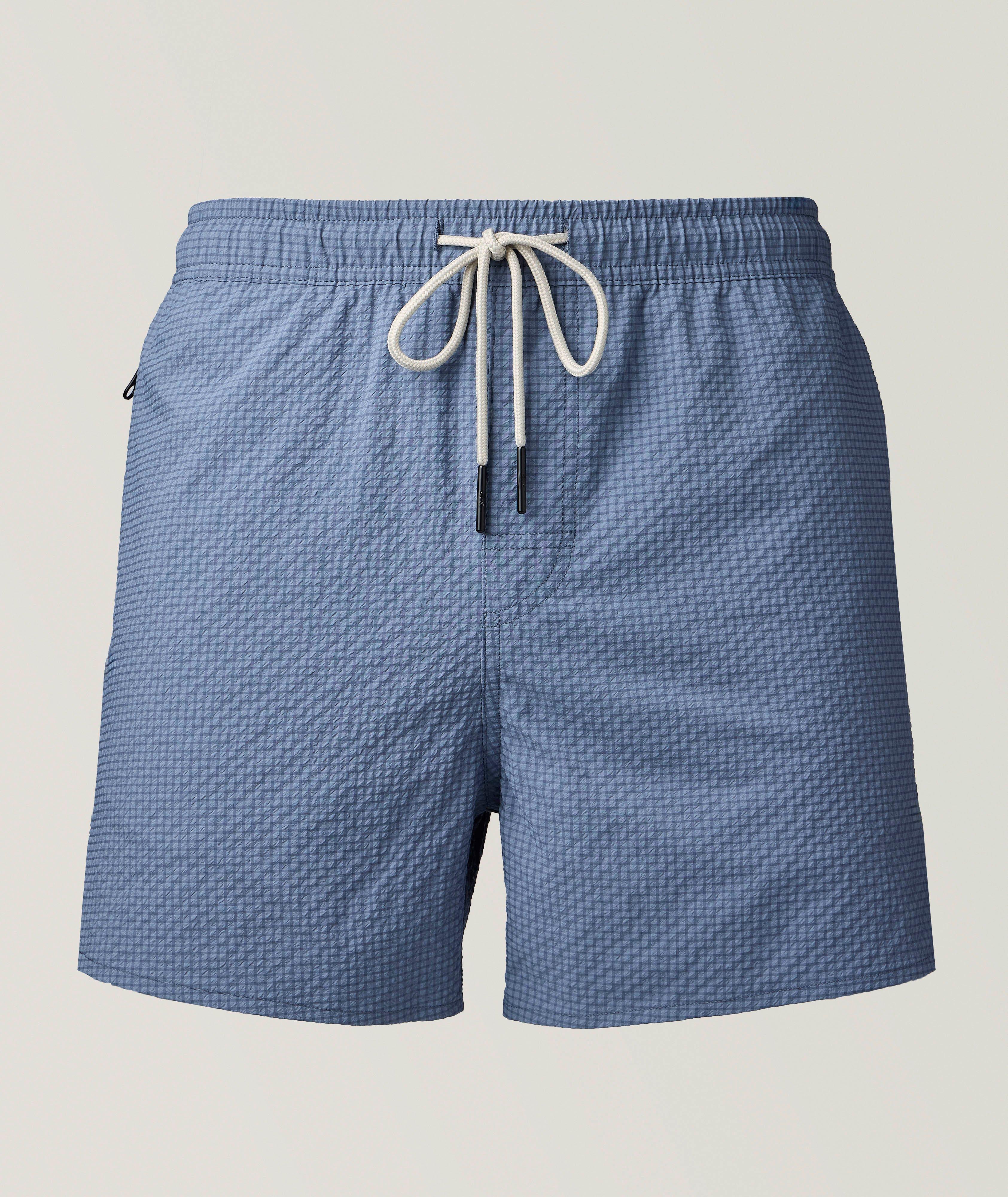 Shorts de bain seersucker Calo image 0